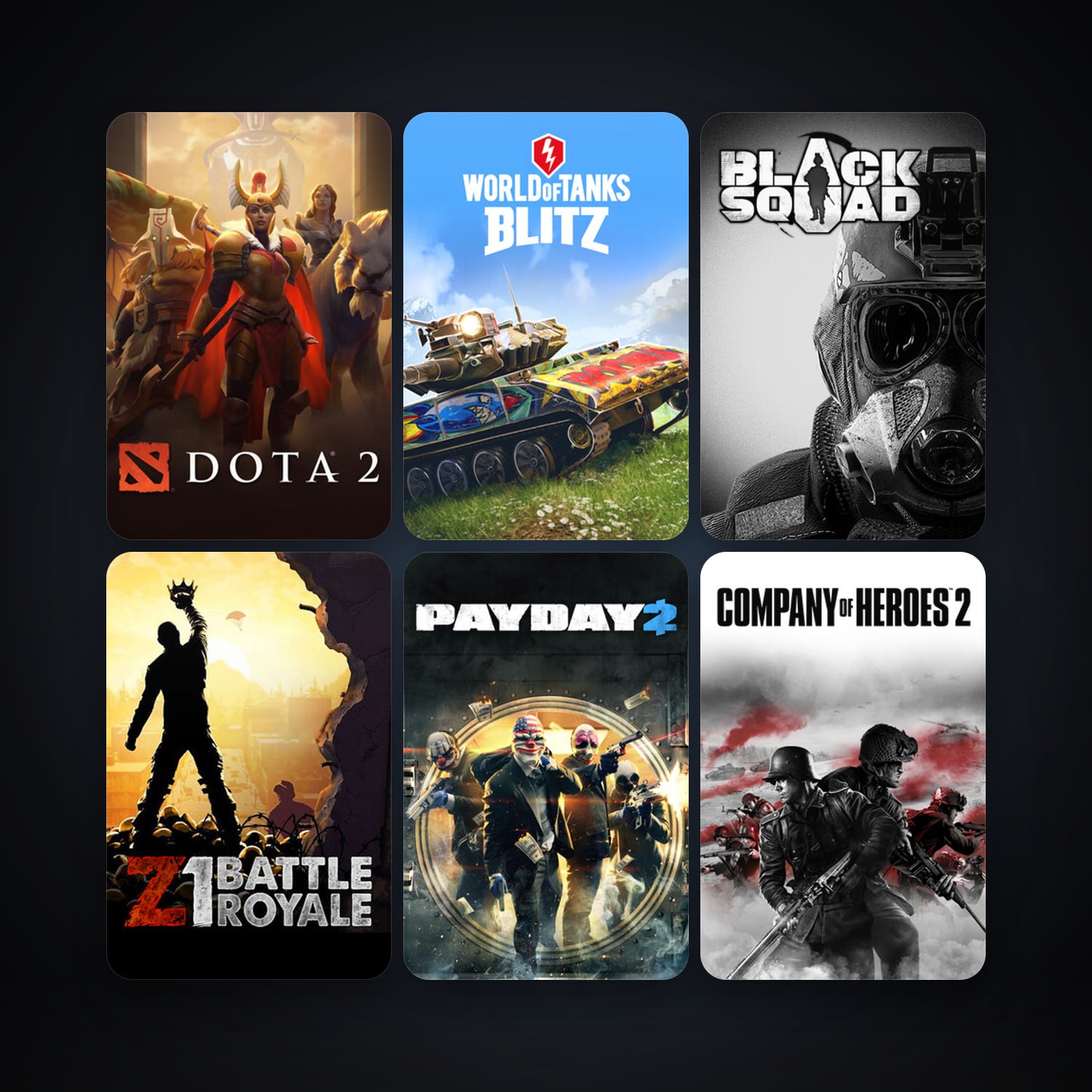 Steam account: Dota 2 + PAYDAY 2, 10 games, clean — HabibiAccounts