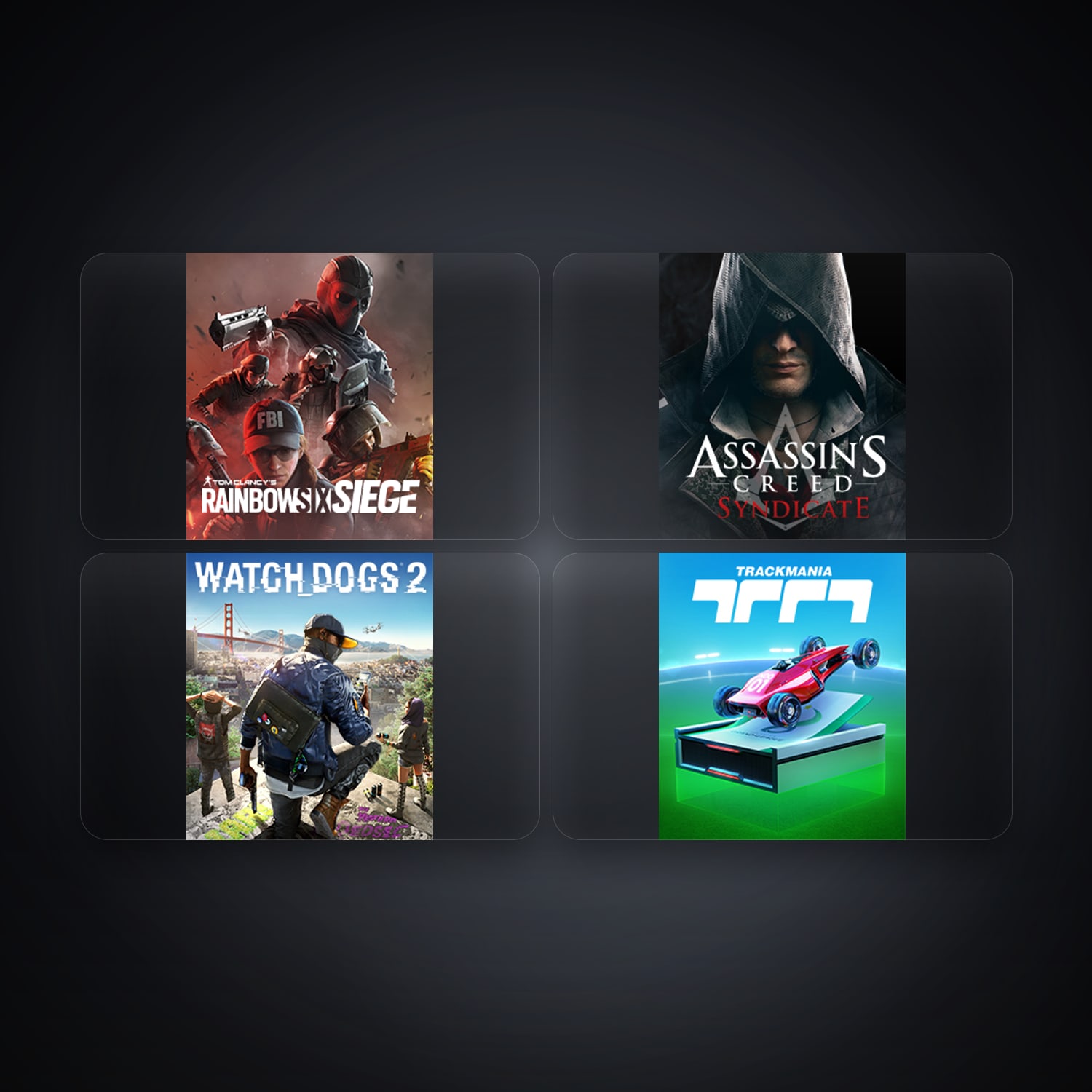 Ubisoft account — Tom Clancy's Rainbow Six Siege + Assassin's Creed Syndicate — BR — 4 games — HabibiAccounts