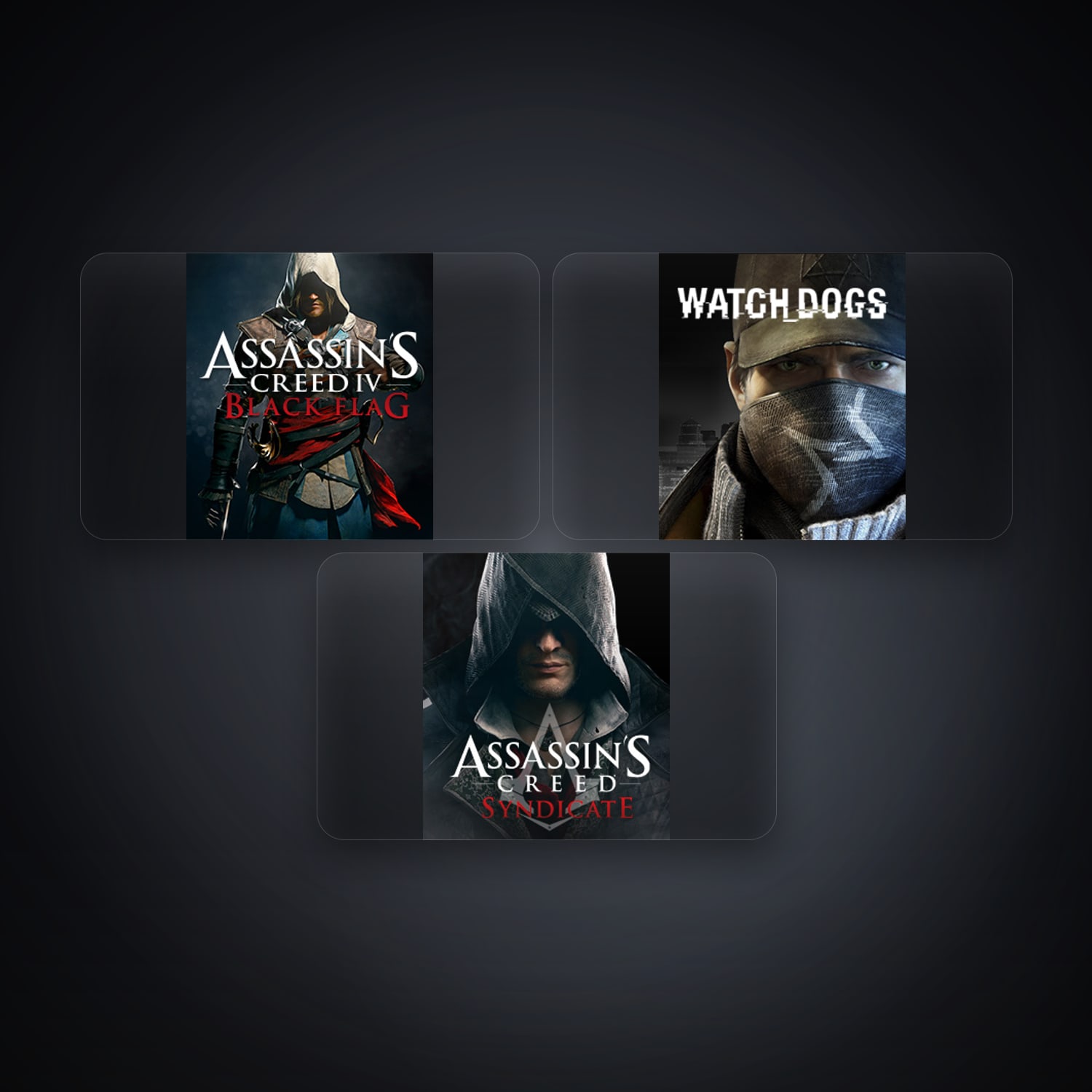 Ubisoft account — Assassin’s Creed IV Black Flag + Watch_Dogs — TR — 3 games — HabibiAccounts