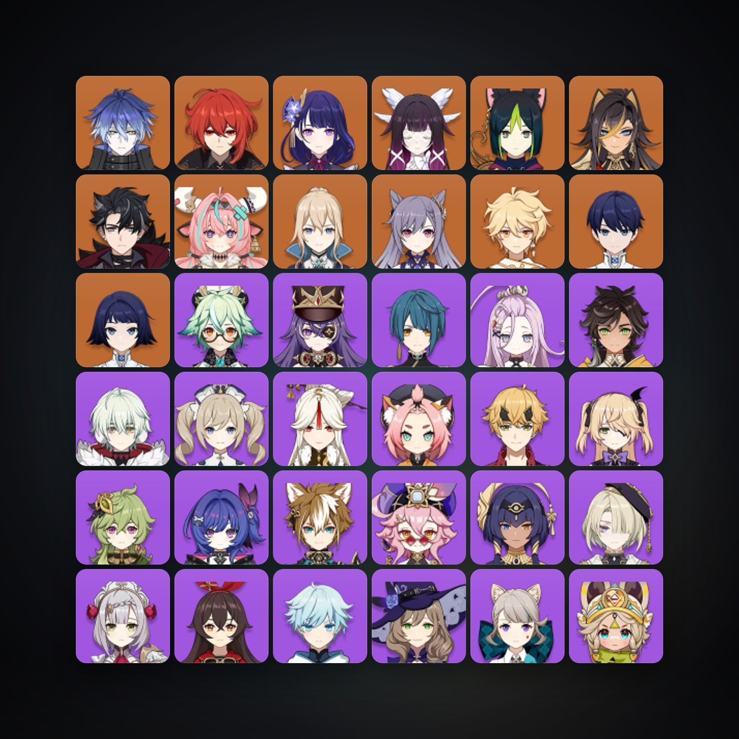 Genshin Impact | AR 56 | 45 Chars | 10× 5★ — Genshin / miHoYo Account — HabibiAccounts