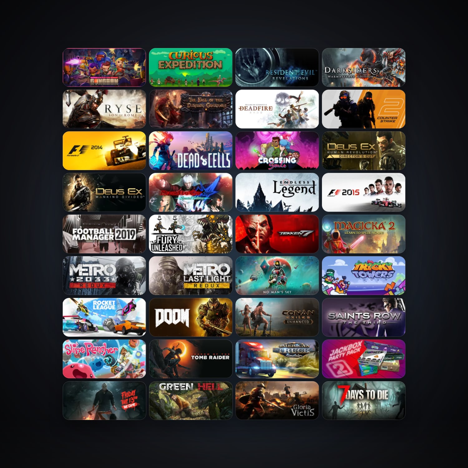 Steam account — 704 games, Steam 16, clean — HabibiAccounts