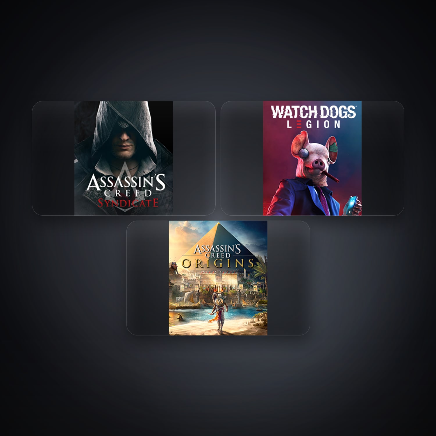 Ubisoft account — Assassin's Creed Syndicate + Watch Dogs: Legion — TR — 3 games — HabibiAccounts