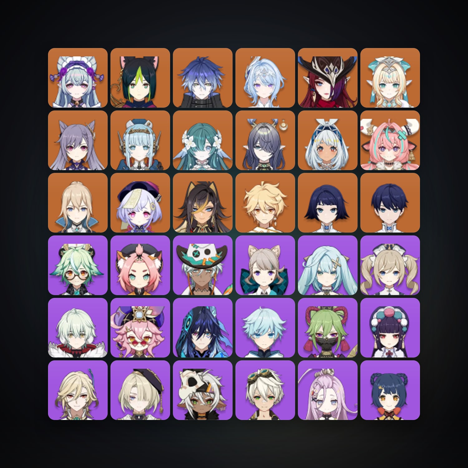 Genshin Impact | AR 56 | 57 Chars | 15× 5★ — Genshin / miHoYo Account — HabibiAccounts