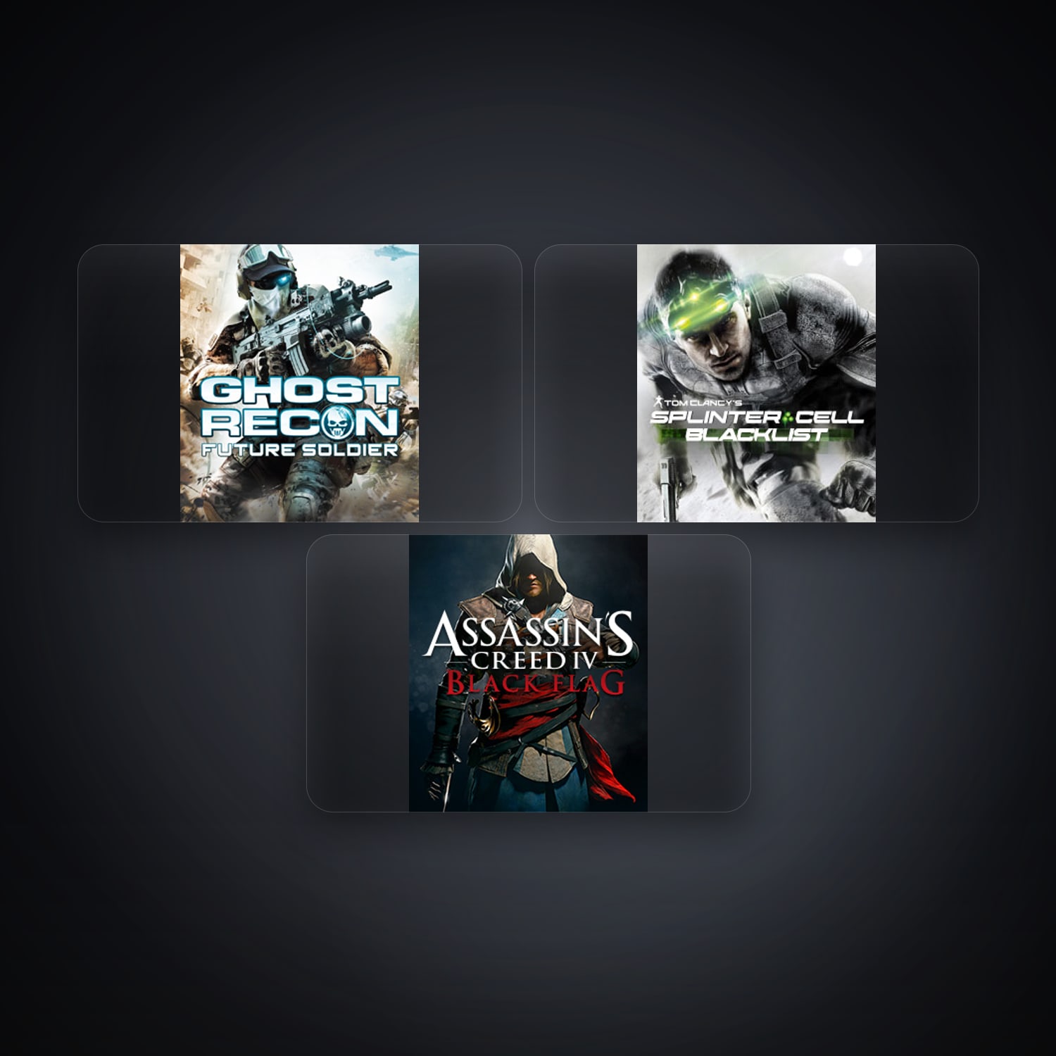 Ubisoft account — Tom Clancy's Ghost Recon Future Soldier + Tom Clancy's Splinter Cell Blacklist — FR — 3… — HabibiAccounts