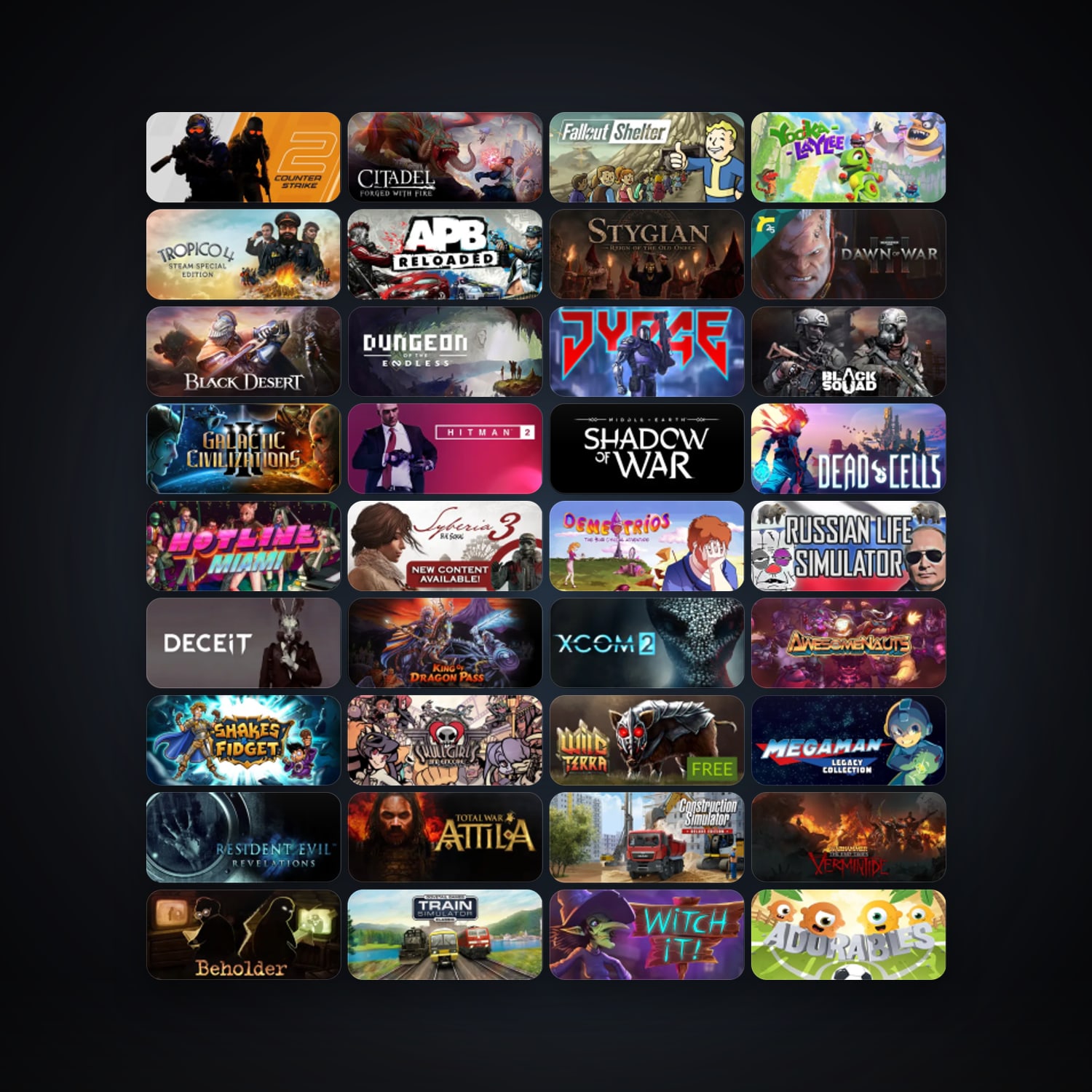 Steam account — 2798 games, Steam 50, clean — HabibiAccounts
