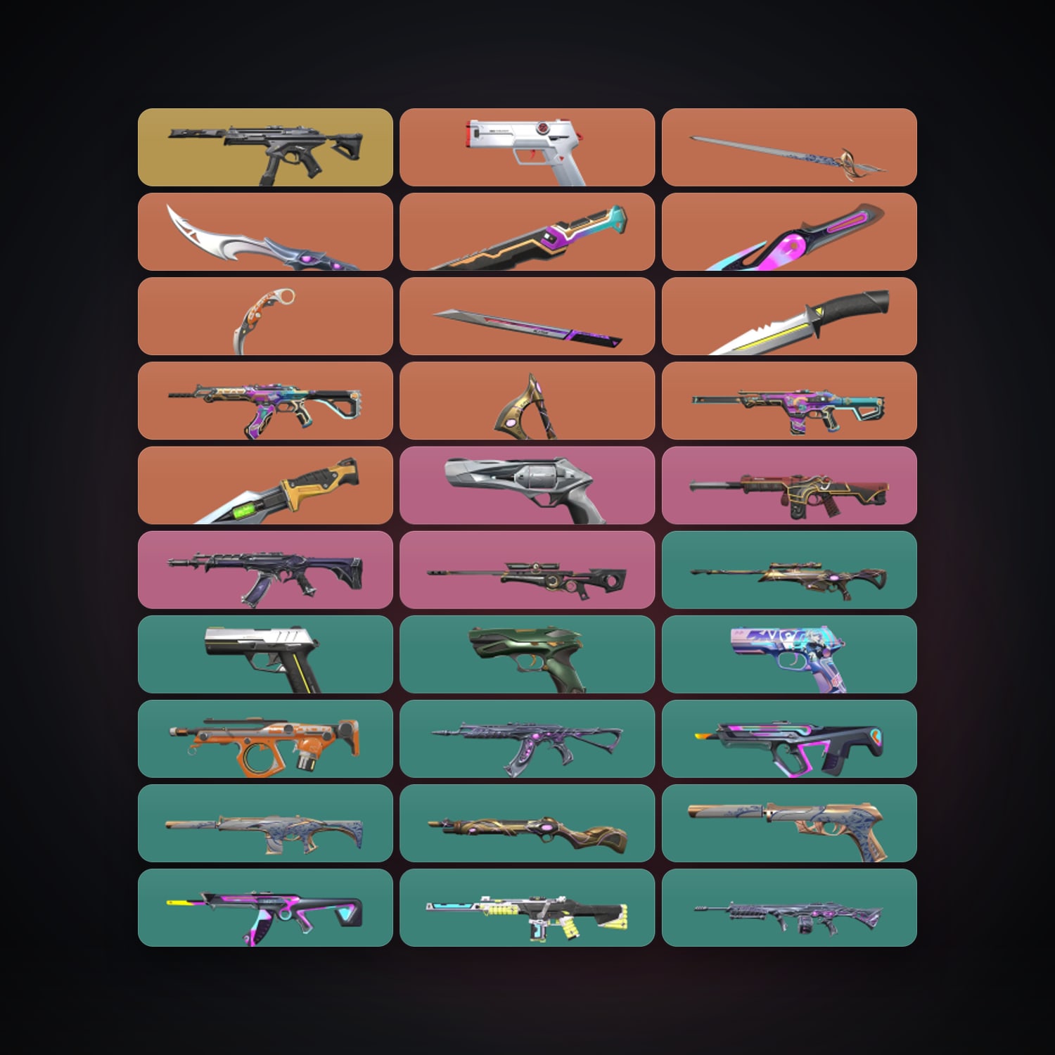 حساب فالورانت EU أسيندنت 1، اللوكر مليان 145 سكن و9 سكين، لفل 532 — 127 بطل لول، 76 سكن لول — HabibiAccounts