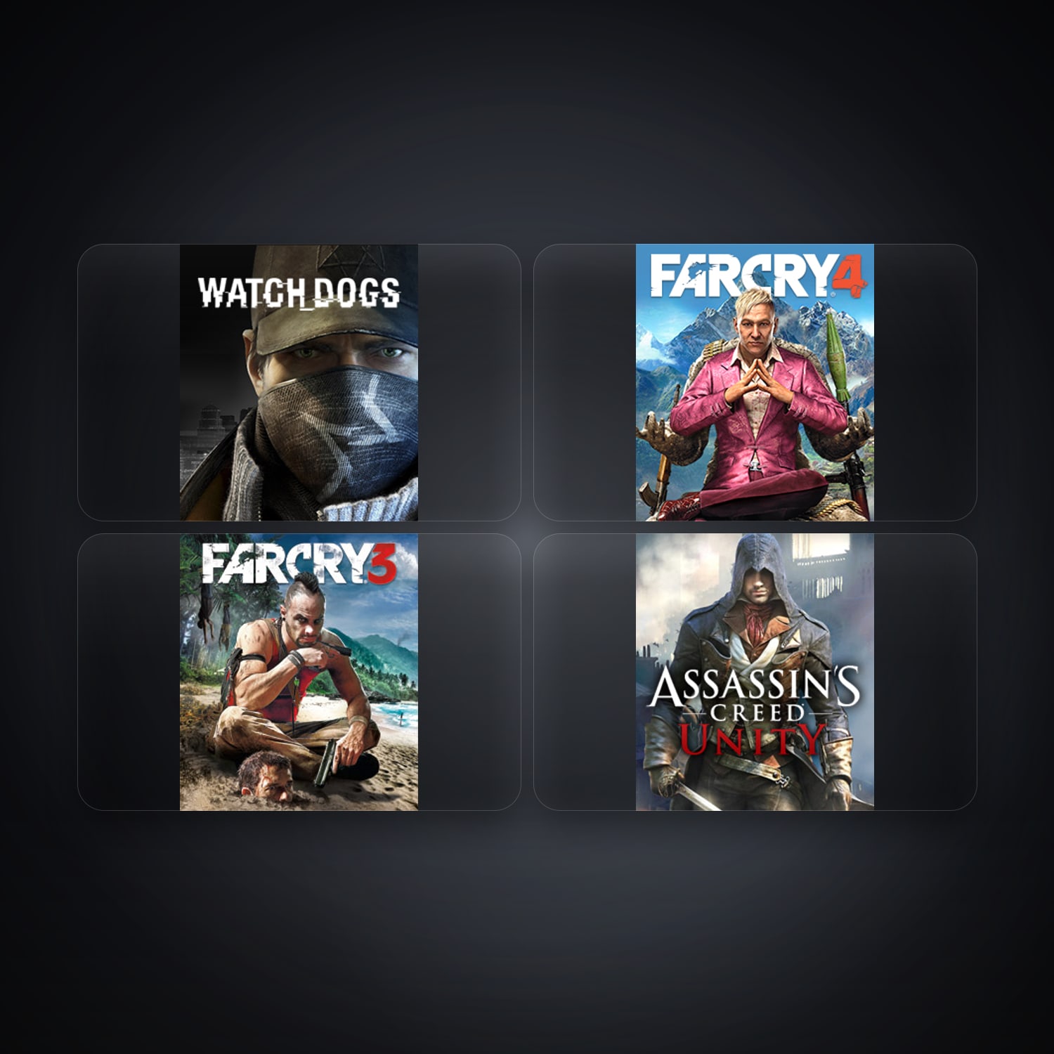 Ubisoft account — Watch_Dogs + Far Cry 4 — SE — 5 games — HabibiAccounts