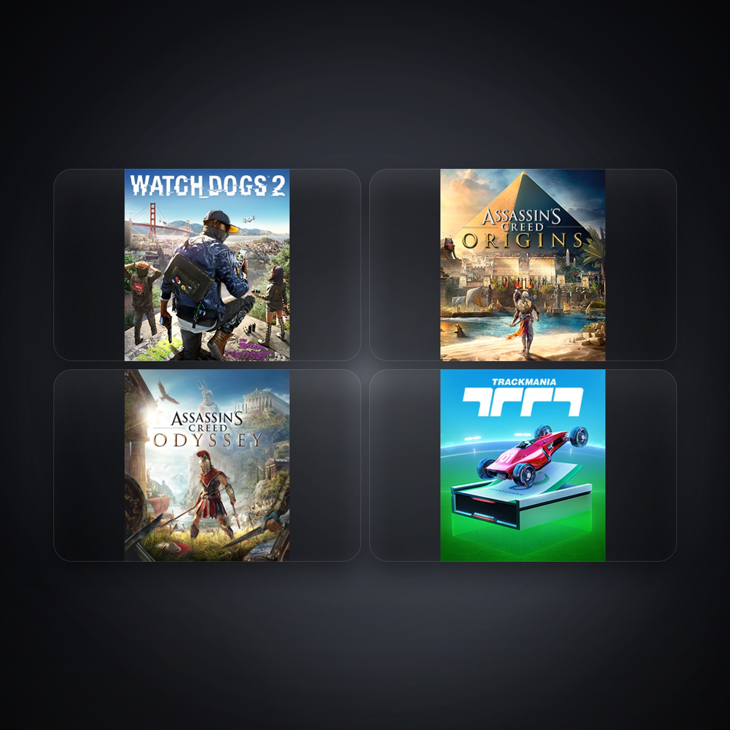 Ubisoft account — WATCH_DOGS 2 + Assassin's Creed Origins — FR — 5 games — HabibiAccounts