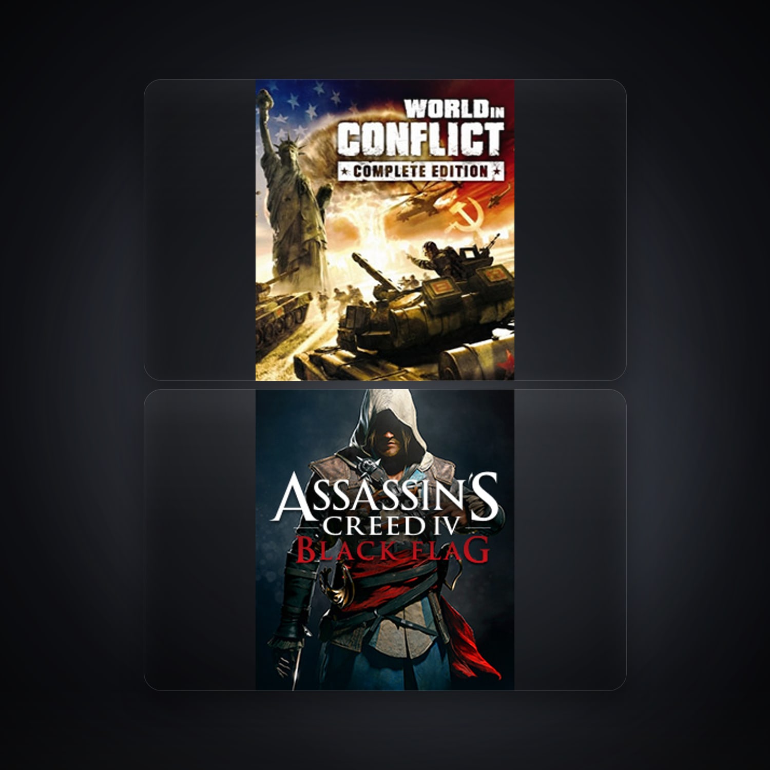 Ubisoft account — World In Conflict + Assassin’s Creed IV Black Flag — PL — HabibiAccounts