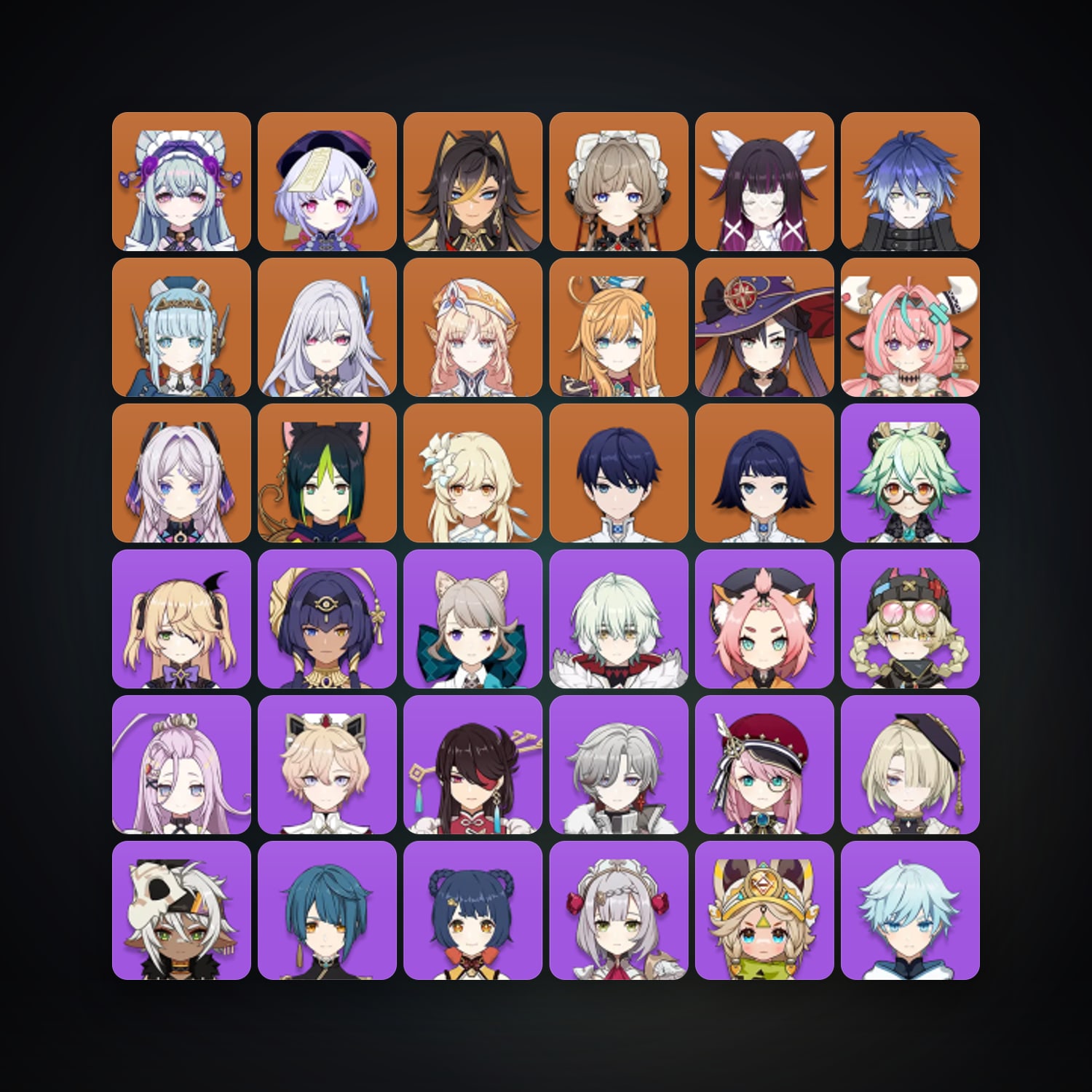 Genshin Impact | AR 58 | 52 Chars | 14× 5★ — Genshin / miHoYo Account — HabibiAccounts