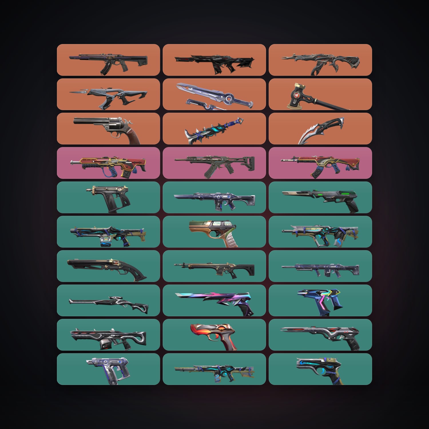 حساب فالورانت BR أسيندنت 1، لوكر 73 سكن و4 سكين، لفل 368 — HabibiAccounts