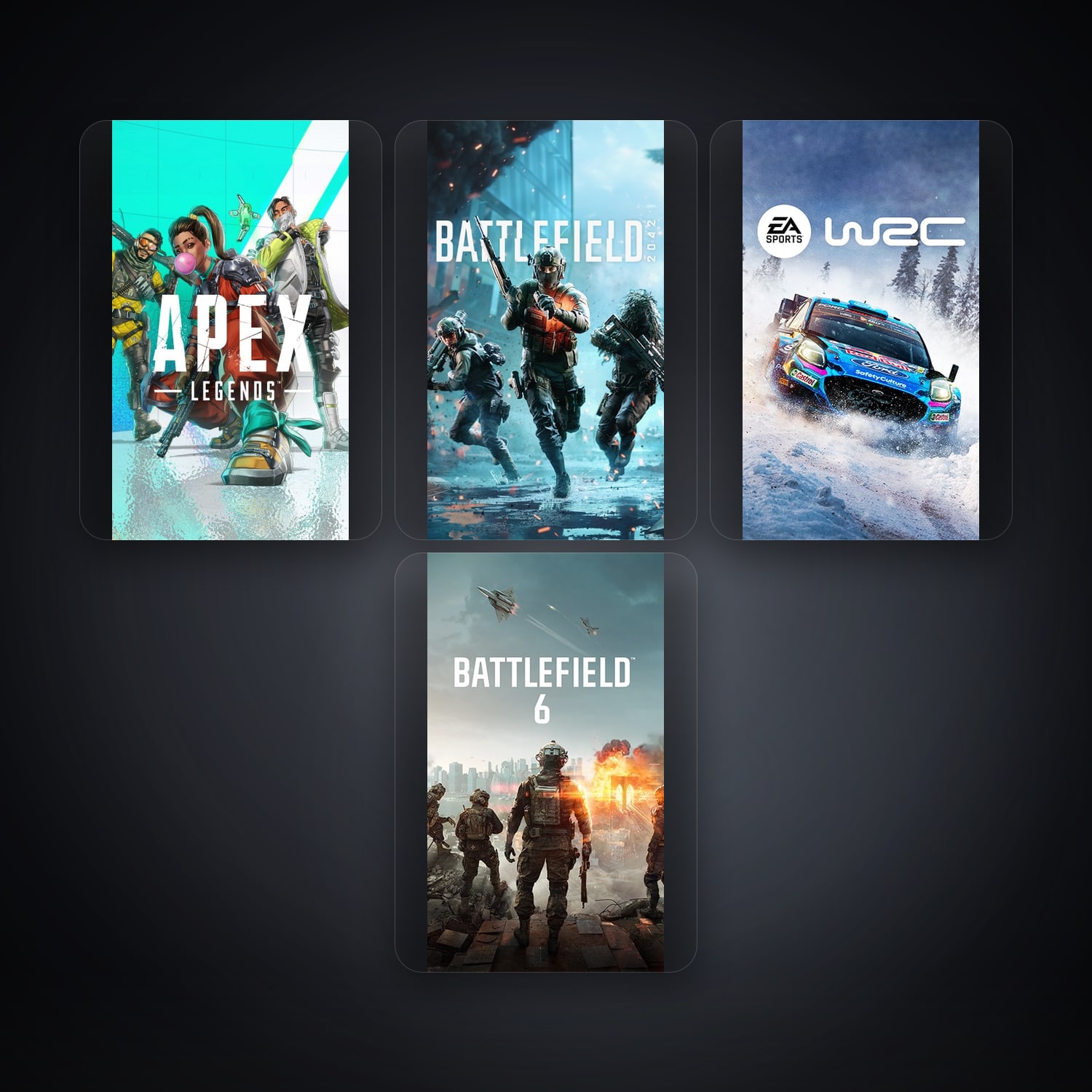 EA account — Apex Legends + Battlefield 2042 — BR — 10 games — HabibiAccounts