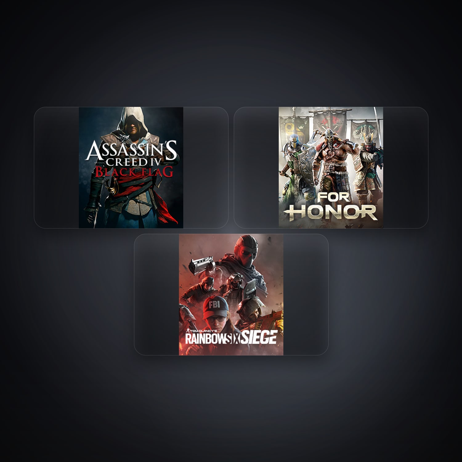 Ubisoft account — Assassin’s Creed IV Black Flag + For Honor — TR — 3 games — HabibiAccounts