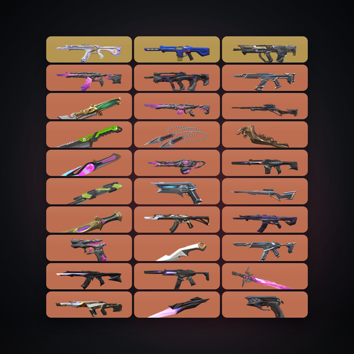 Valorant account: EU Diamond 2 locker — 12 knives, 125 skins, lvl 339 — 29 LoL champions, 8 LoL skins — HabibiAccounts