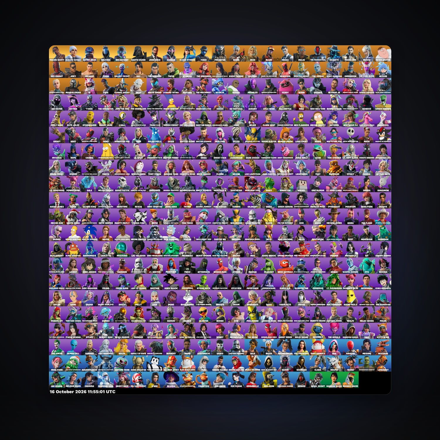 Fortnite account with Midas & Predator — 439 skins — 1.2K V-Bucks — lvl 3733 — HabibiAccounts