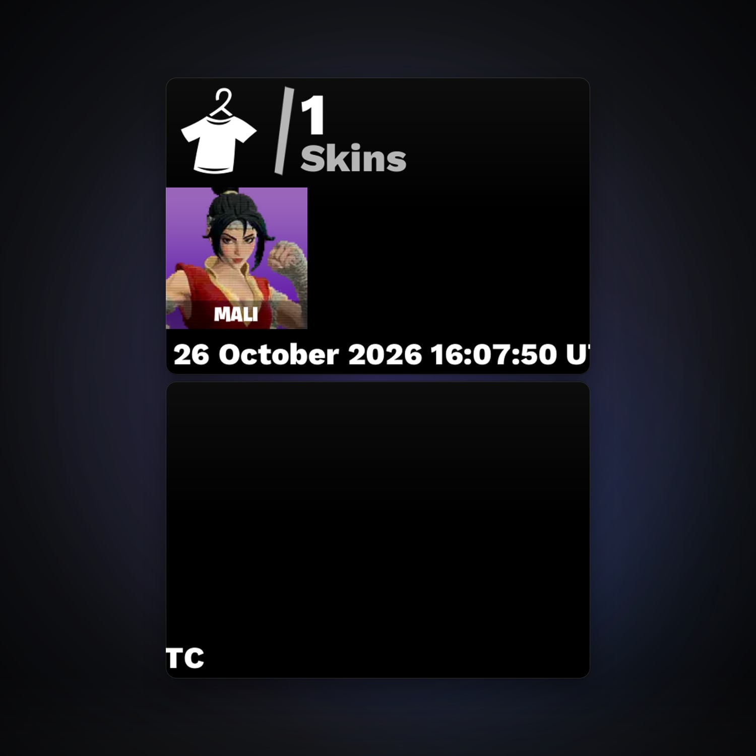 Fortnite account with Mali — 1 skin — 400 V-Bucks — lvl 206 — HabibiAccounts
