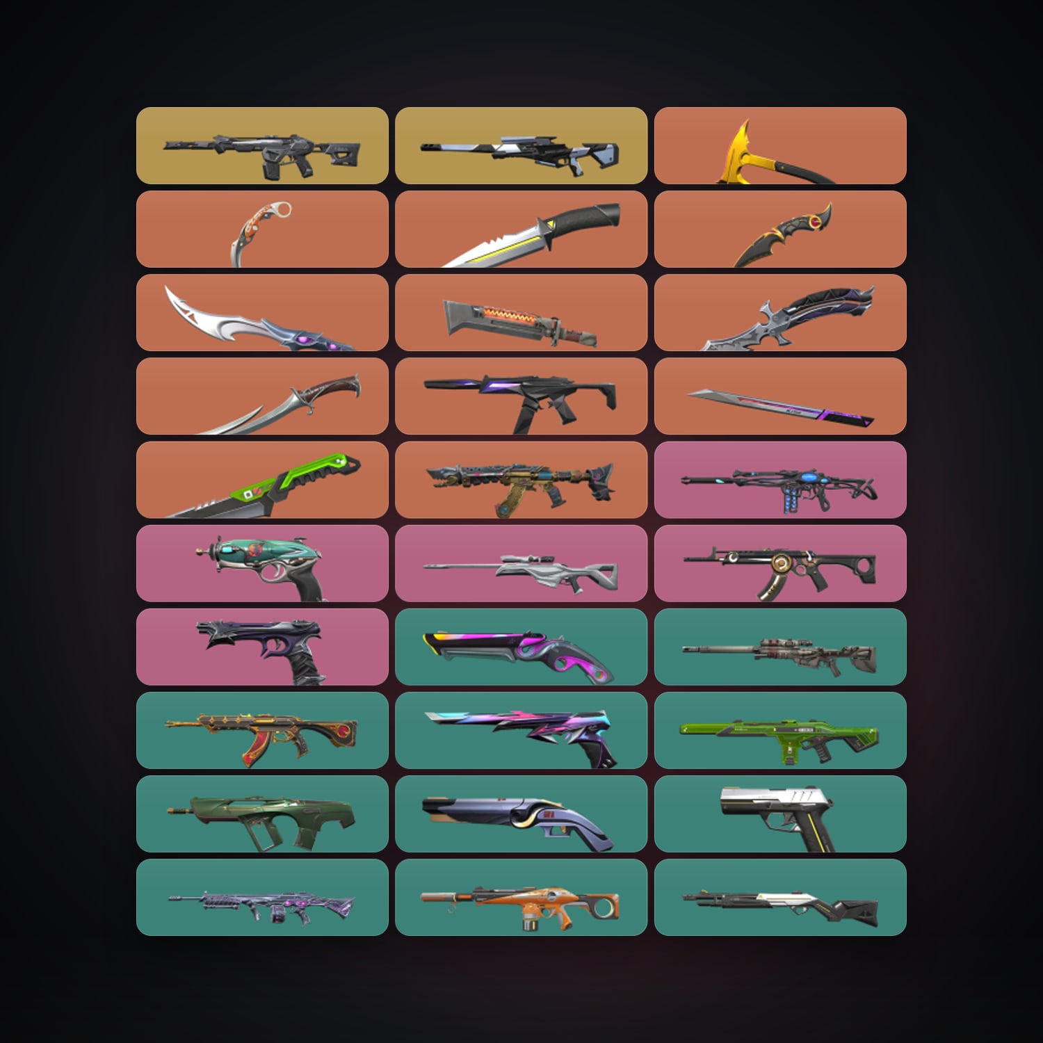 حساب فالورانت BR سيلفر 1، اللوكر مليان 180 سكن و10 سكين، لفل 565 — 24 بطل لول، 3 سكن لول — HabibiAccounts