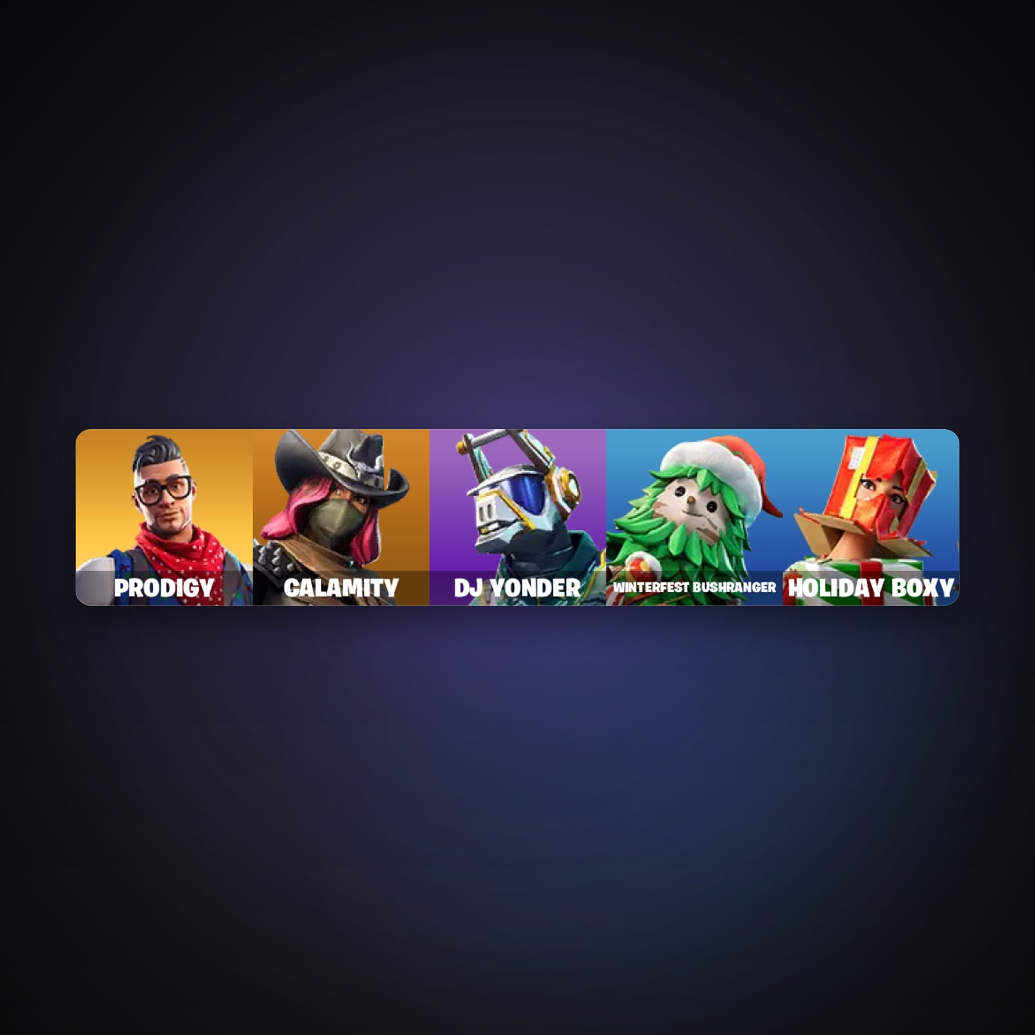 Fortnite account with Prodigy & Calamity — 5 skins — 350 V-Bucks — lvl ...