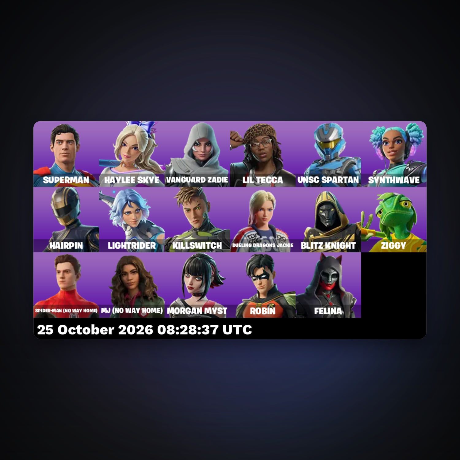 Fortnite account with Superman & Lil Tecca — 17 skins — 300 V-Bucks — lvl 490 — HabibiAccounts