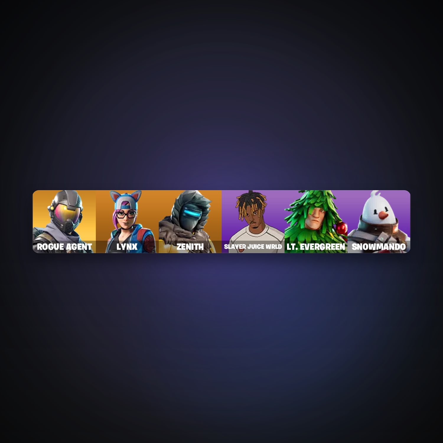 Fortnite account with Rogue Agent & Lynx — 7 skins — 250 V-Bucks — lvl 638 — HabibiAccounts