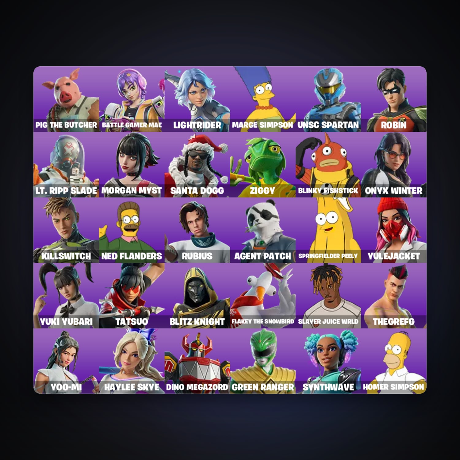 Fortnite account with UNSC Spartan & Robin — 31 skins — 100 V-Bucks — lvl 643 — HabibiAccounts