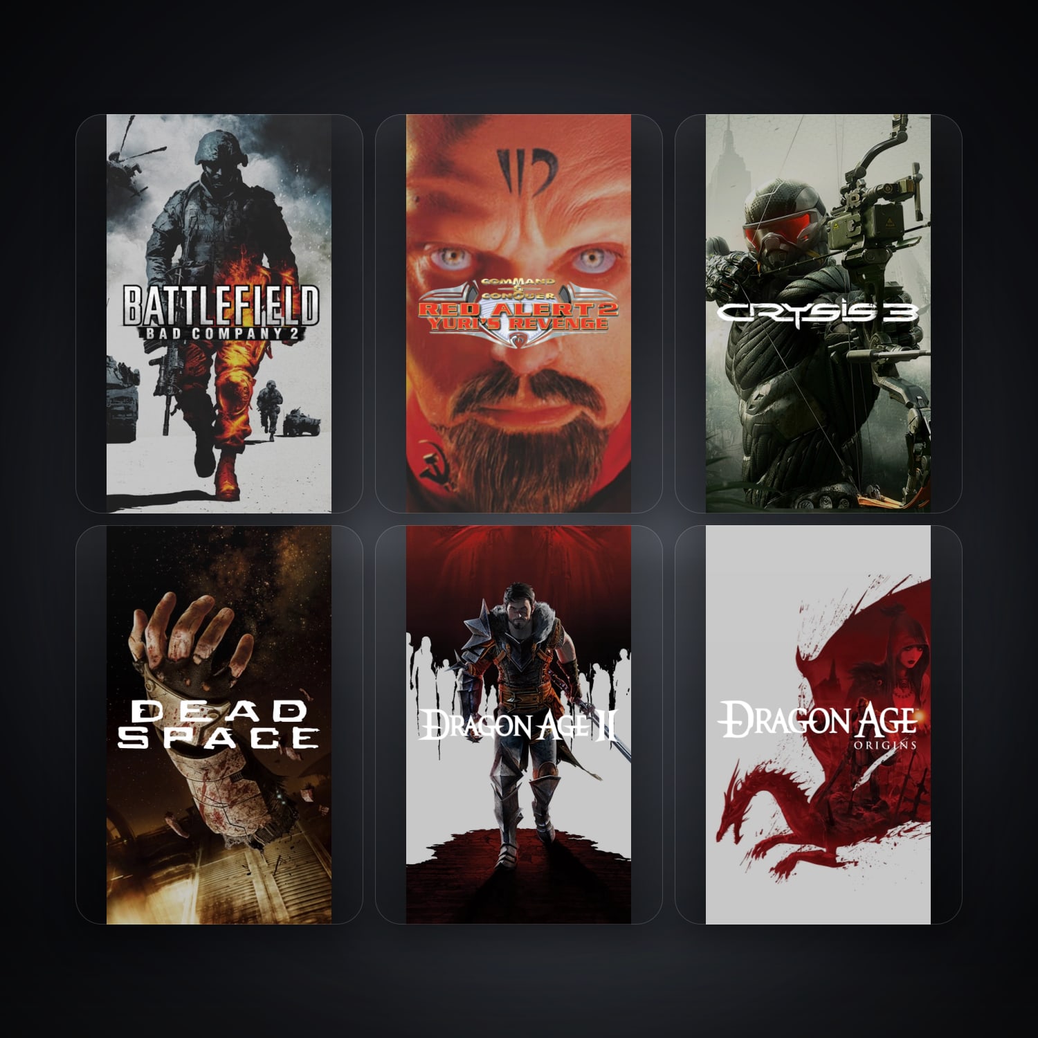 Battlefield: Bad Company 2 & Command & Conquer Red Alert 2 and Yuri’s Revenge | 19 Games — HabibiAccounts