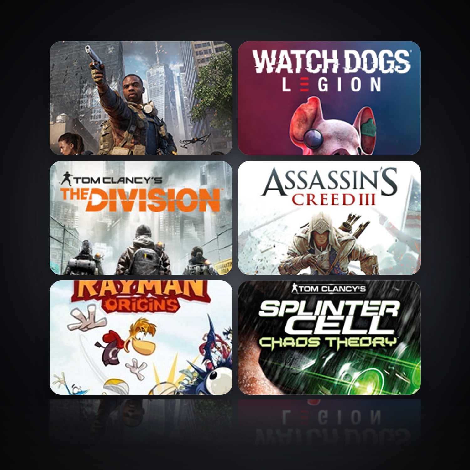 Tom Clancy's The Division 2 & Watch Dogs: Legion | 14 Games — HabibiAccounts