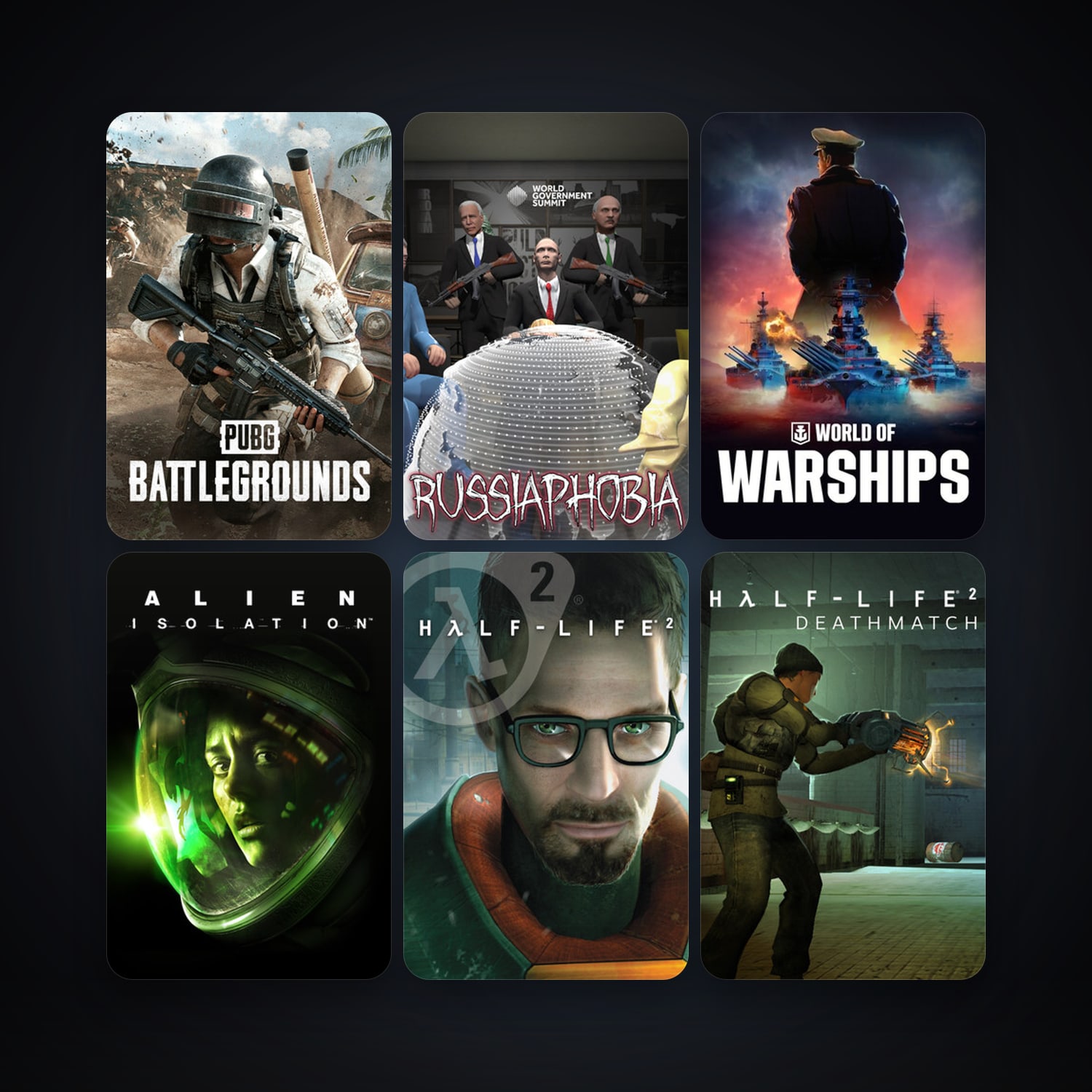 Half-Life 2 + Half-Life 2: Deathmatch, 30 games, clean — HabibiAccounts