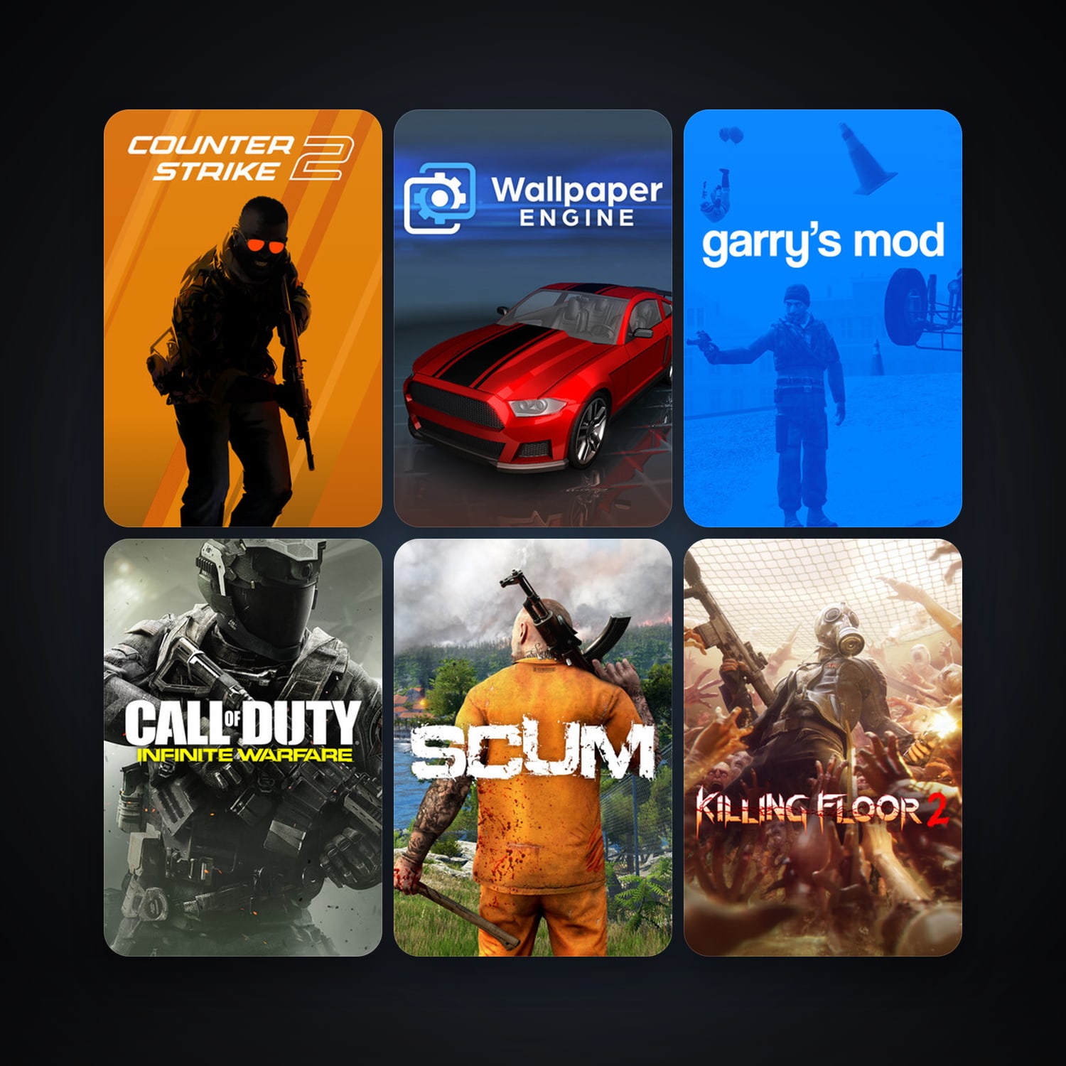CS2 Prime + Garry's Mod, 34 games, Steam 22, clean — HabibiAccounts