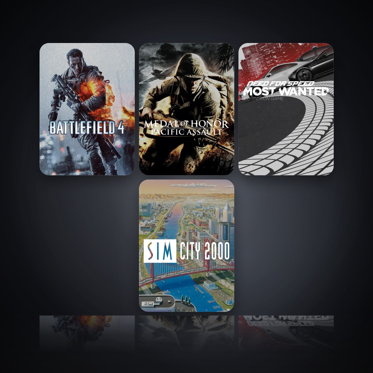 Battlefield 4 & Medal of Honor Pacific Assault | 4 Games — HabibiAccounts