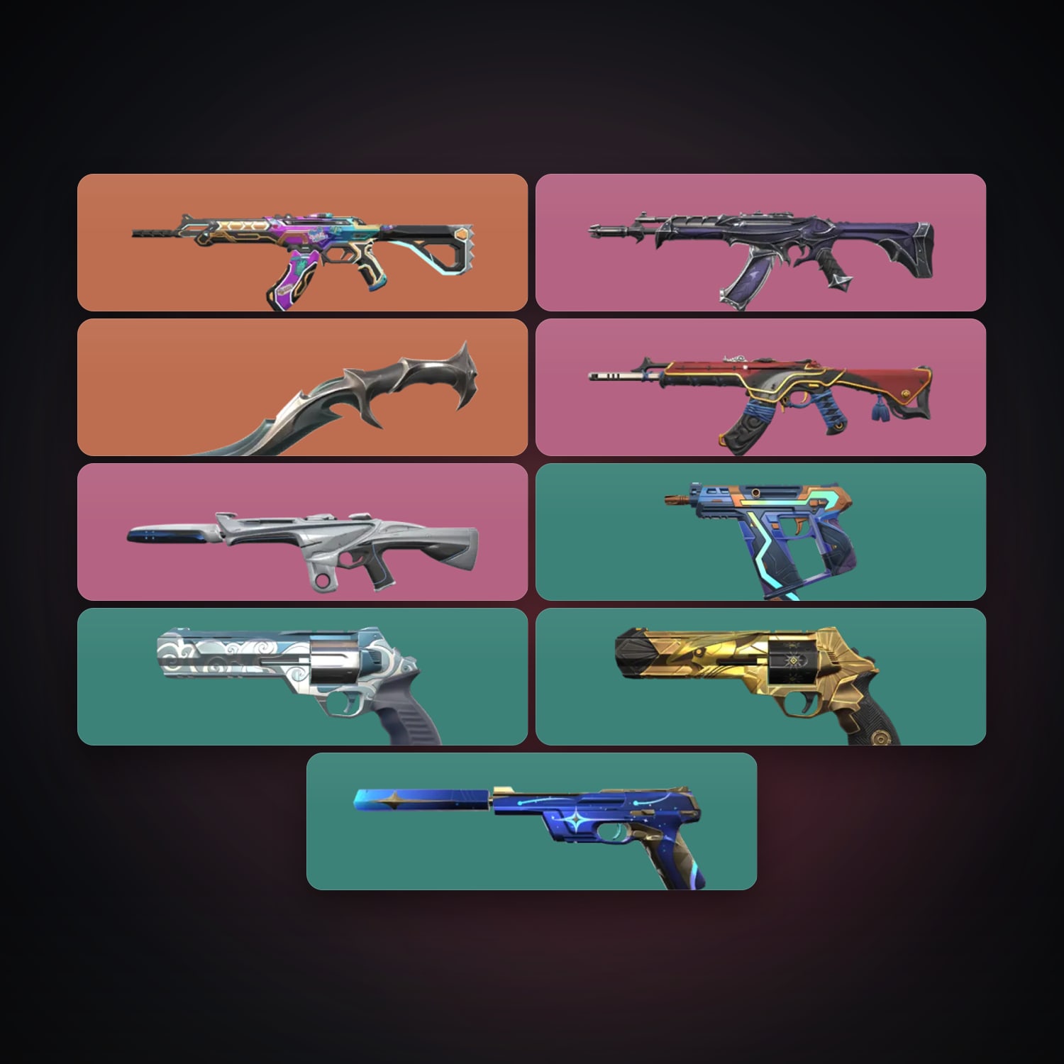 EU Ascendant 1 locker — 1 knives, 10 skins, lvl 97 — HabibiAccounts