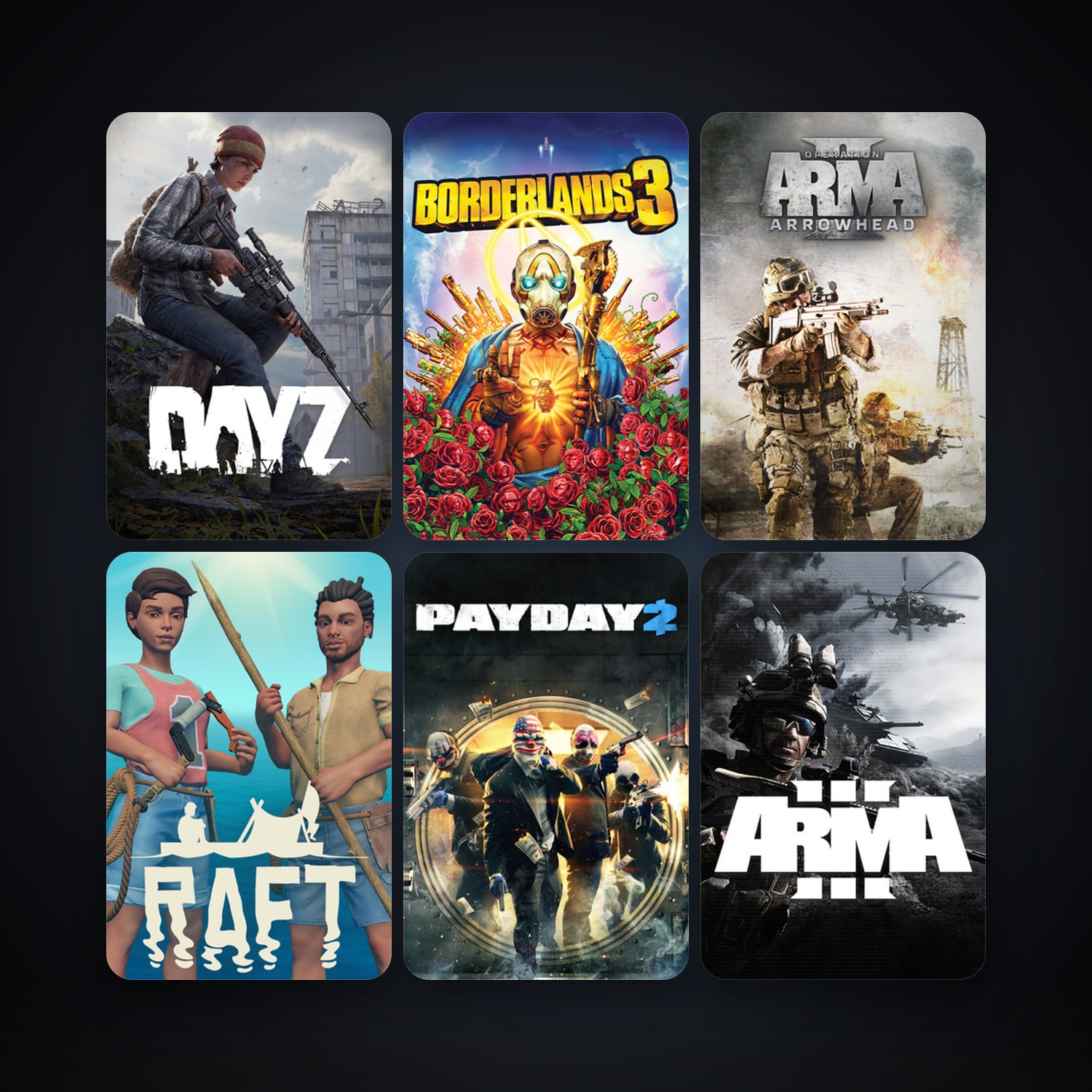 Portal 2 + Arma 2: Operation Arrowhead, 12 games, clean — HabibiAccounts