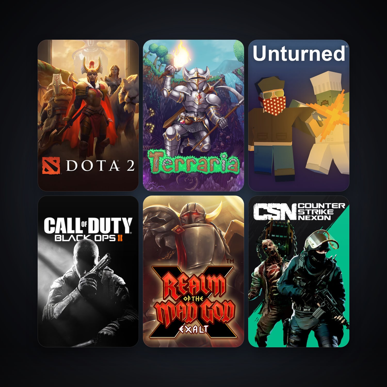 Dota 2 + Call of Duty: Modern Warfare 3 (2011), 13 games, Steam 10, clean — HabibiAccounts