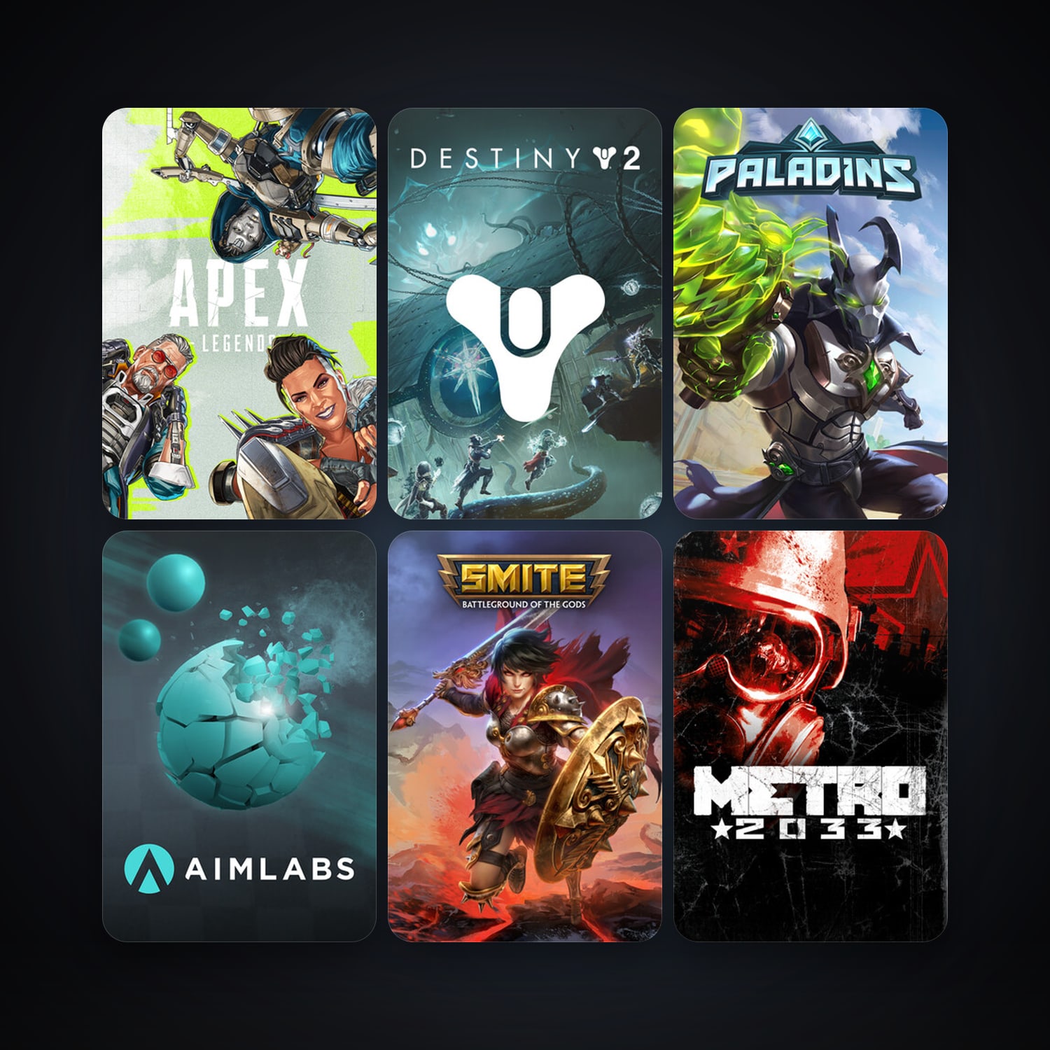 Free CS2 (No Prime) + Metro 2033, 16 games, clean — HabibiAccounts