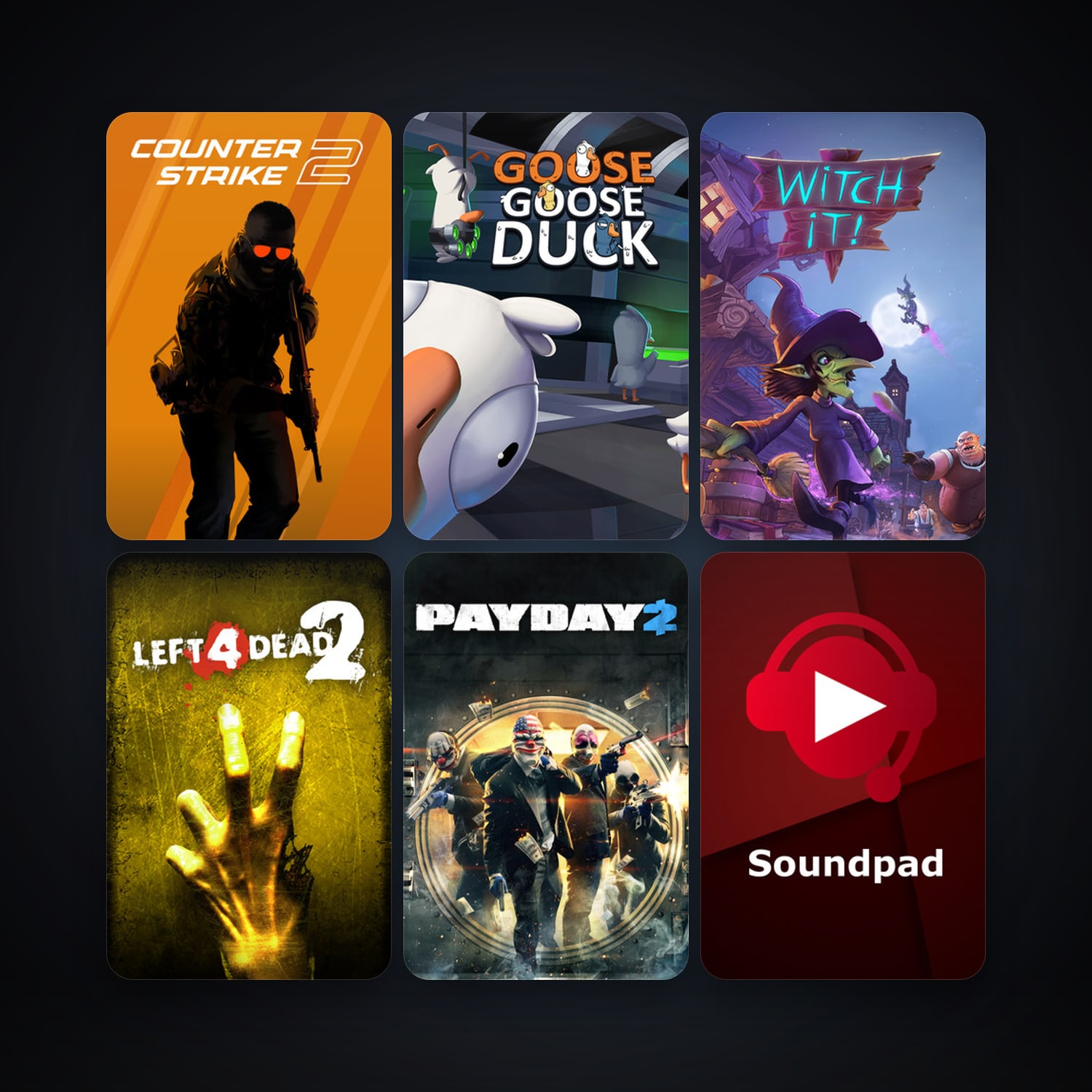 Left 4 Dead 2 + CS2 Prime, 11 games, clean — HabibiAccounts