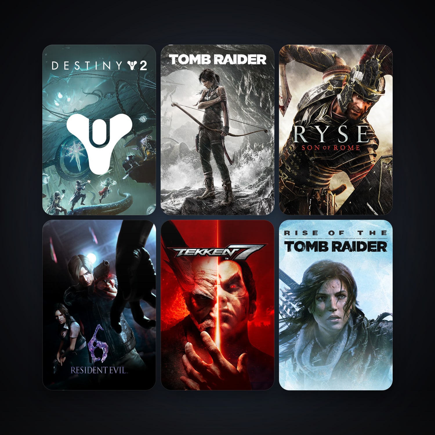Tomb Raider: Legend + Tomb Raider: Anniversary, 32 games, clean — HabibiAccounts