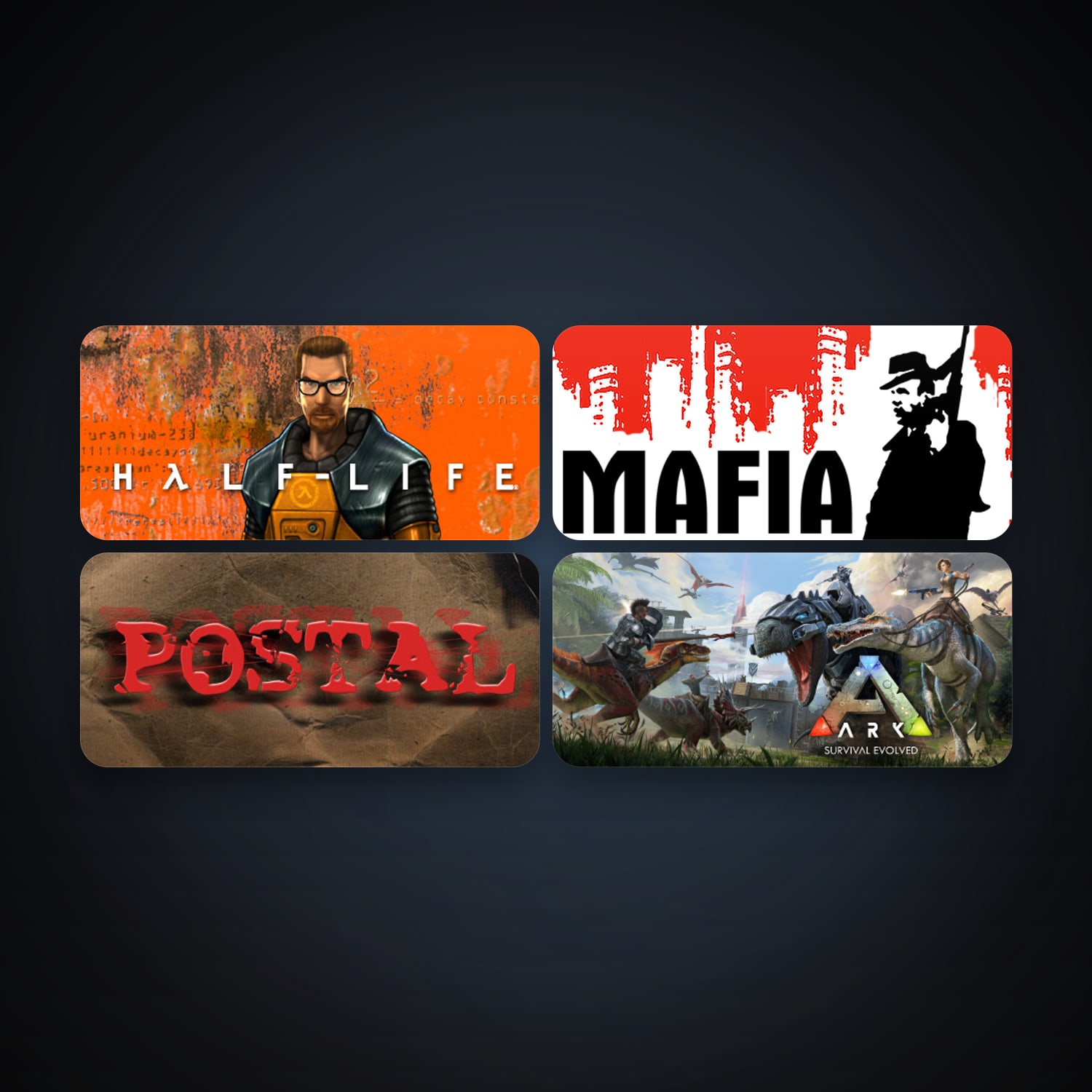 Half-Life + Mafia, 5 games, clean — HabibiAccounts