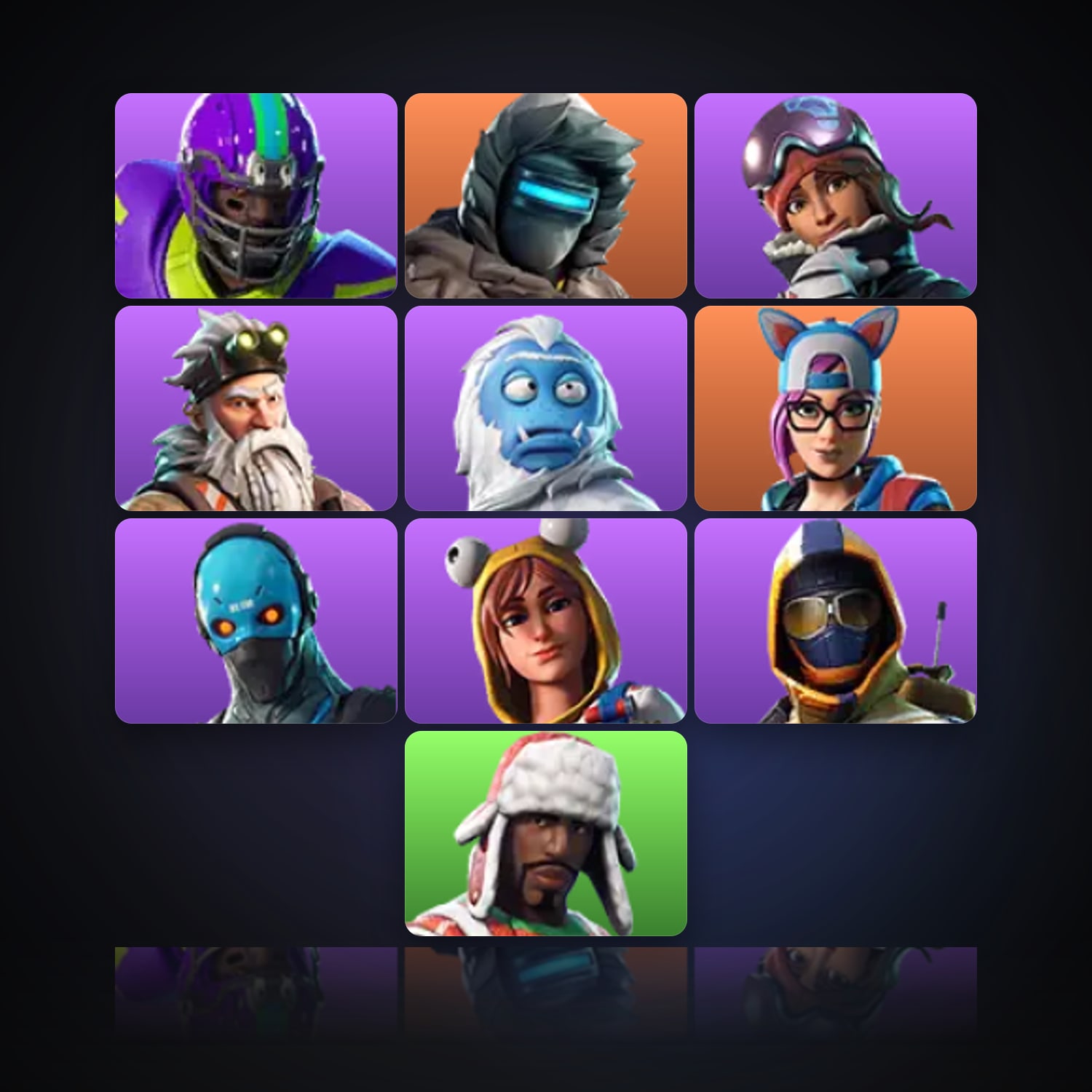 Fortnite | 10 Skins | Level 156 | 3 Wins — HabibiAccounts