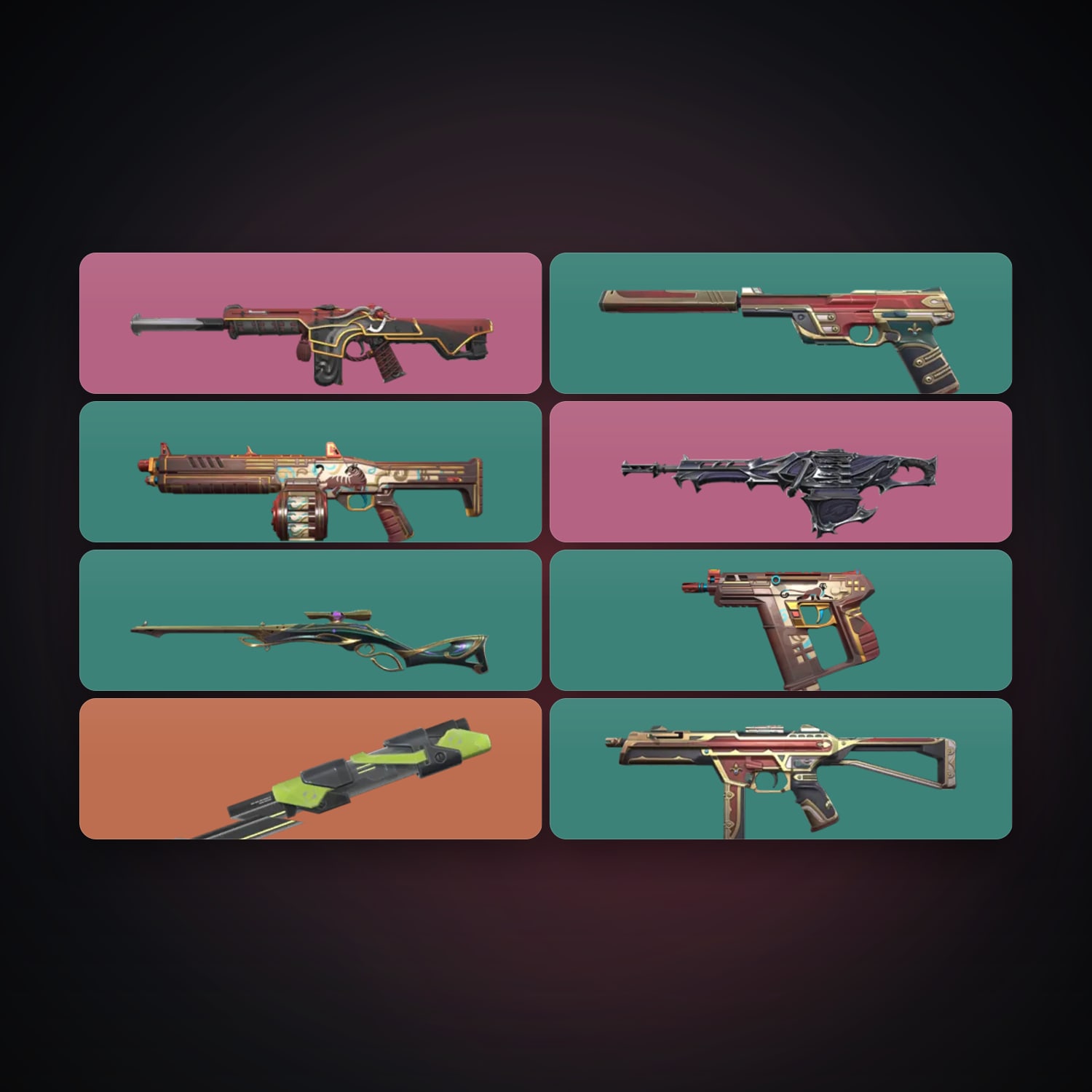 KR Gold 2 locker — 1 knives, 8 skins, lvl 51 — HabibiAccounts