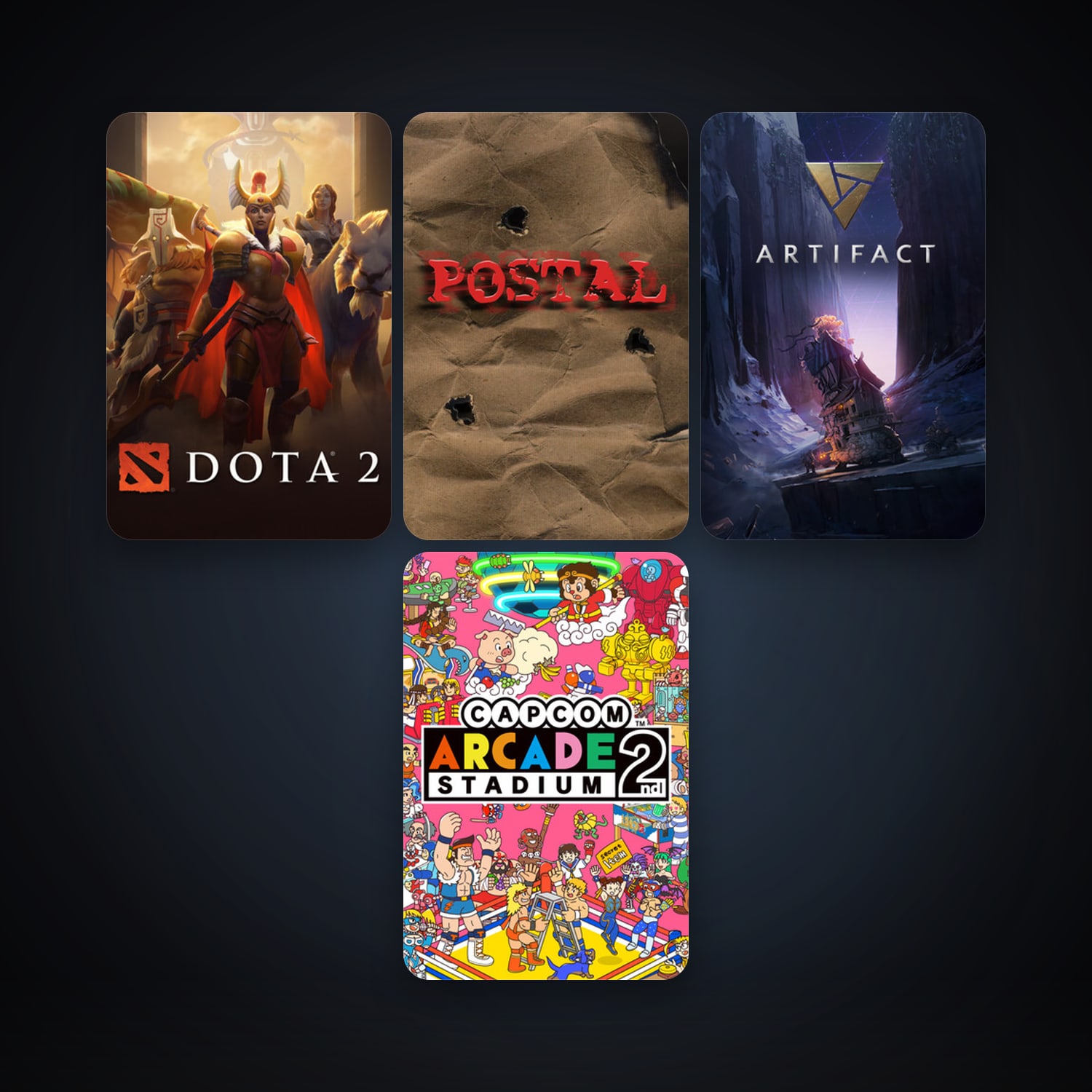 Dota 2 + POSTAL, 19 games, clean — HabibiAccounts