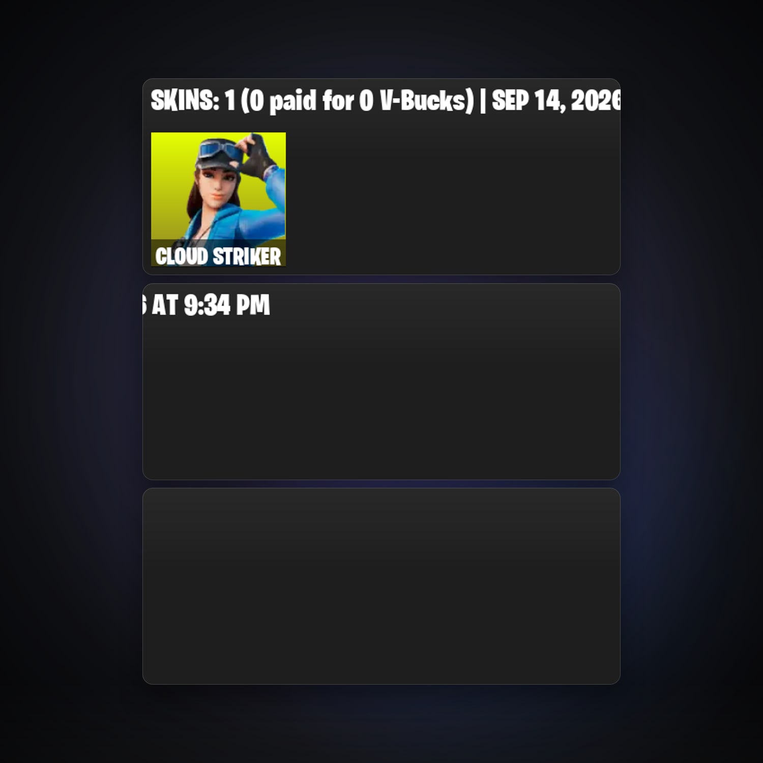 Fortnite | 1 Skins | Level 125 | 13 Wins — HabibiAccounts