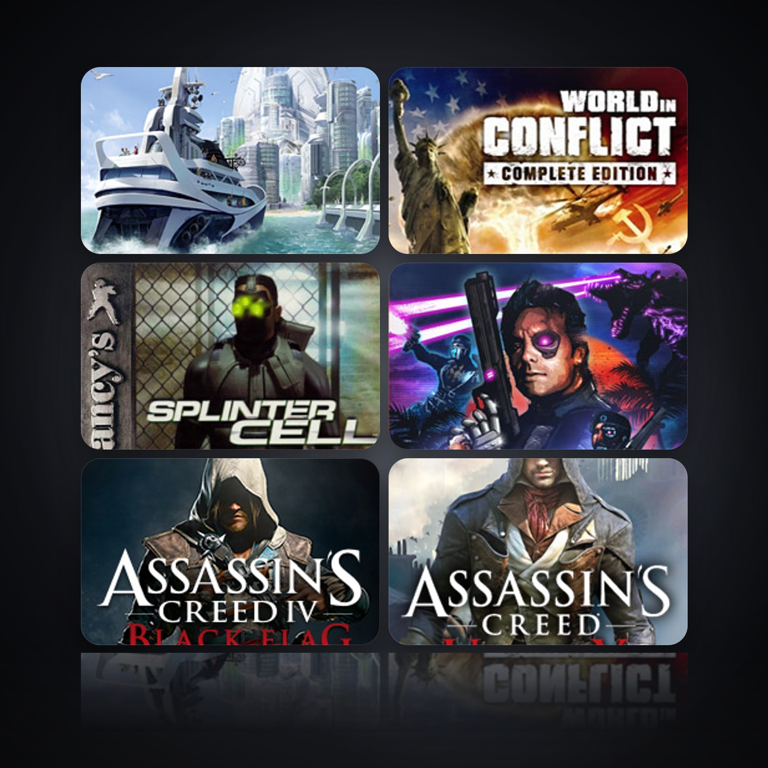 Anno 2070 & World In Conflict | 9 Games — HabibiAccounts