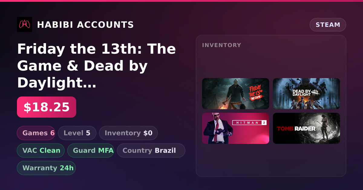 Friday the 13th: The Game & Dead by Daylight | Clean