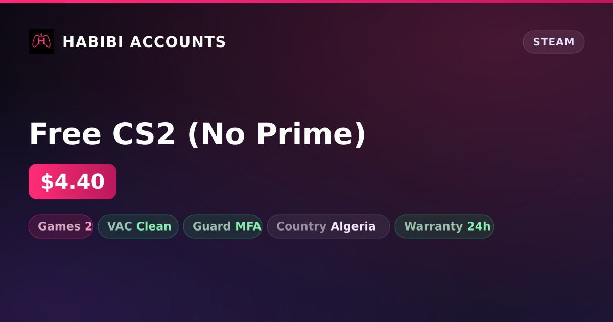 Free CS2 (No Prime)
