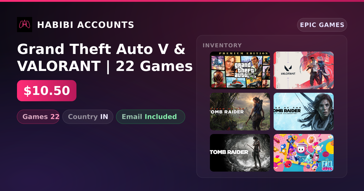 Grand Theft Auto V & VALORANT | 22 Games