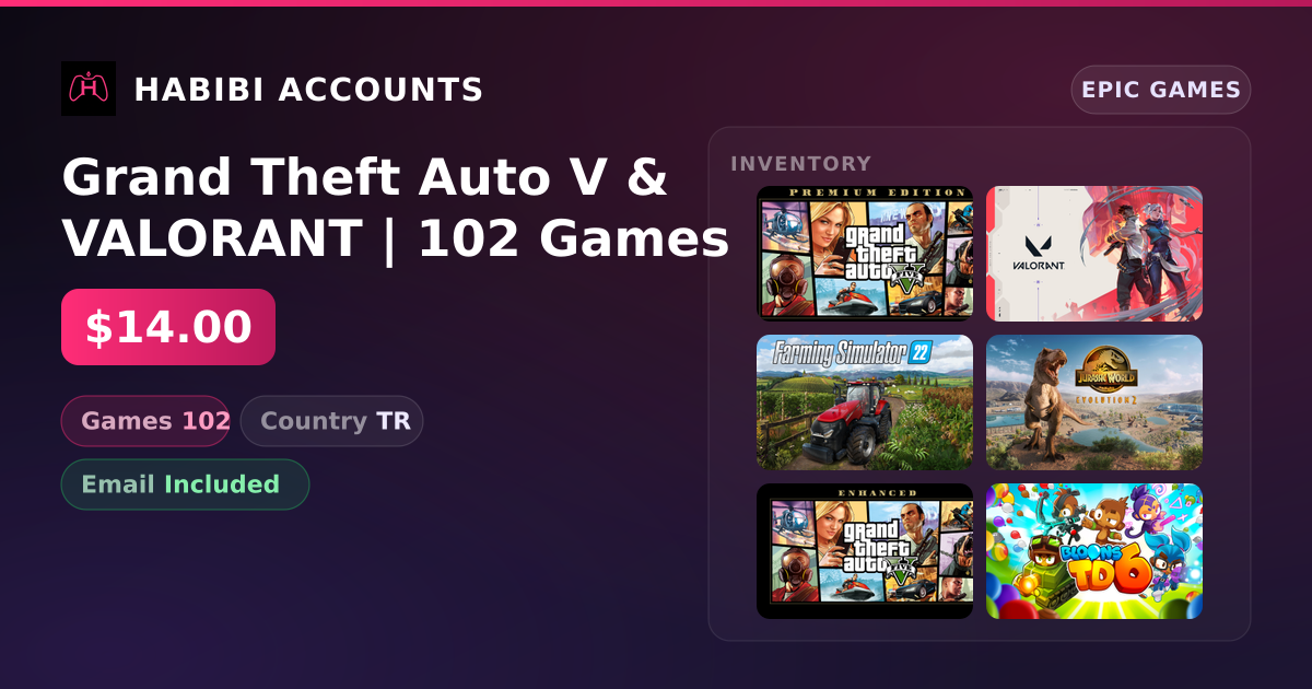 Grand Theft Auto V & VALORANT | 102 Games