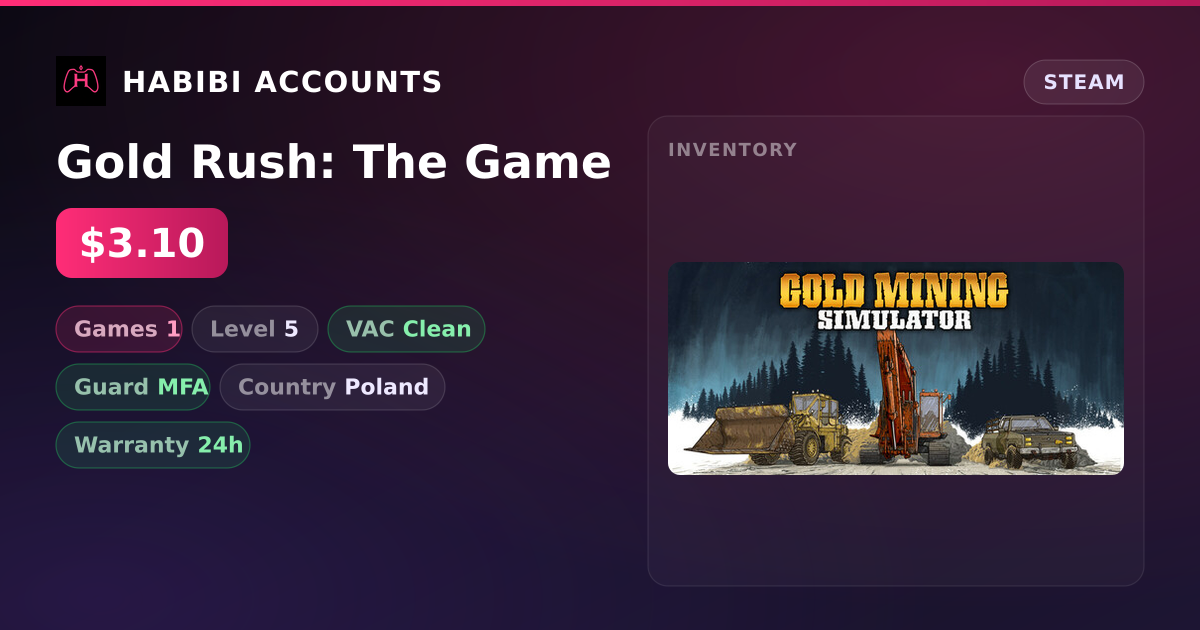 Gold Rush: The Game