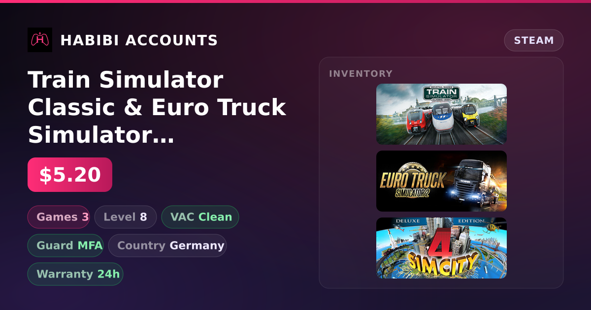Train Simulator Classic & Euro Truck Simulator 2