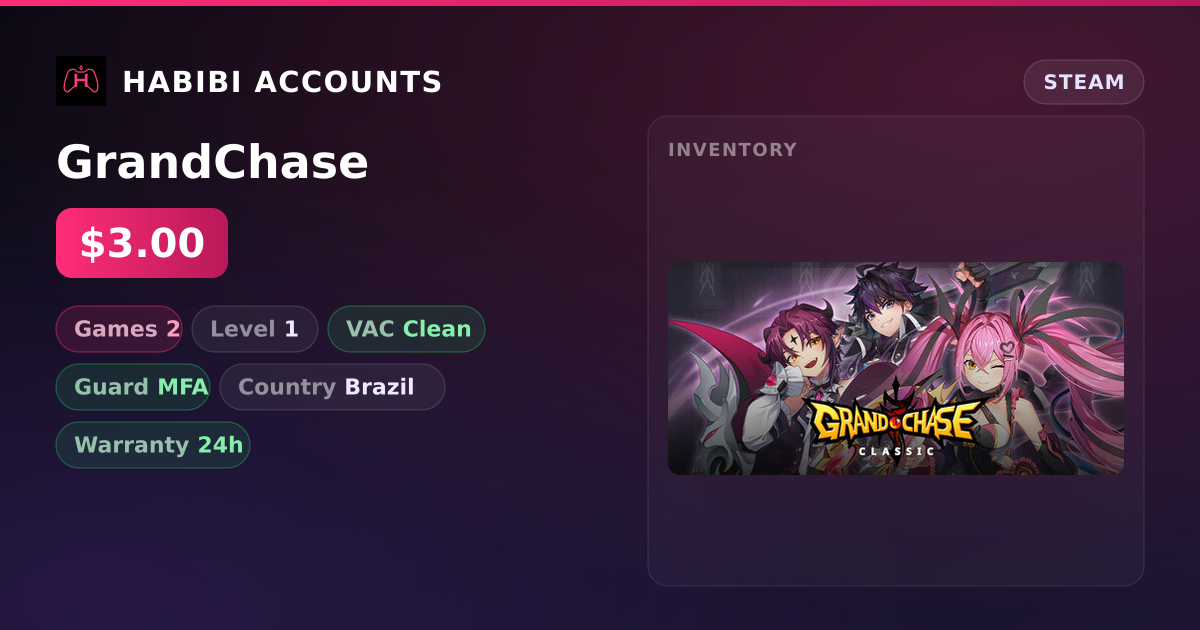 GrandChase — HabibiAccounts