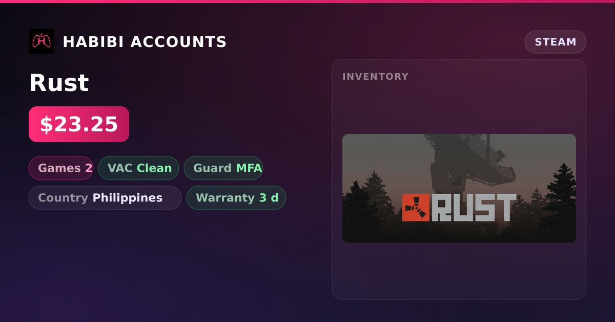 Rust — HabibiAccounts